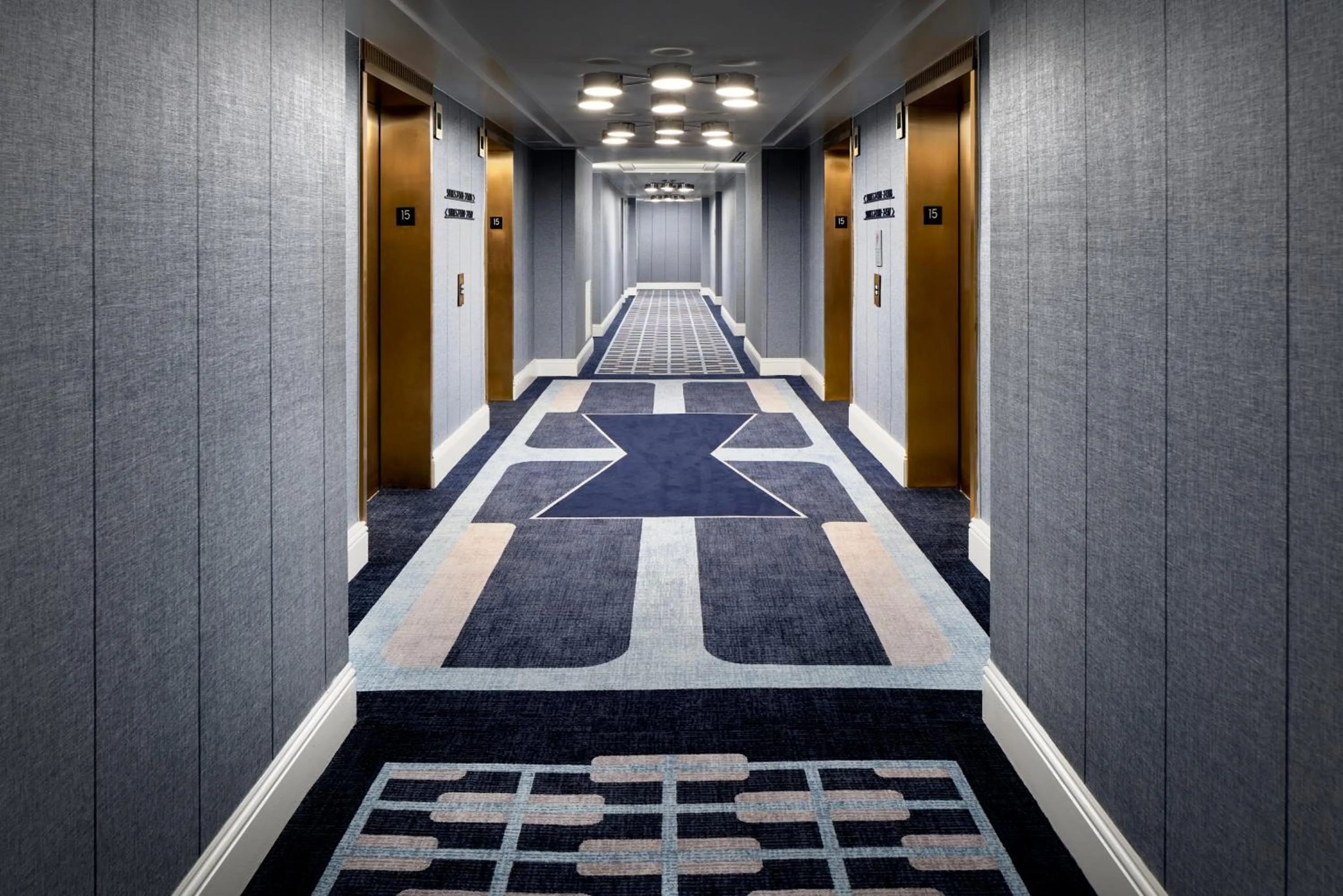 elevator in Fontainebleau Miami Beach