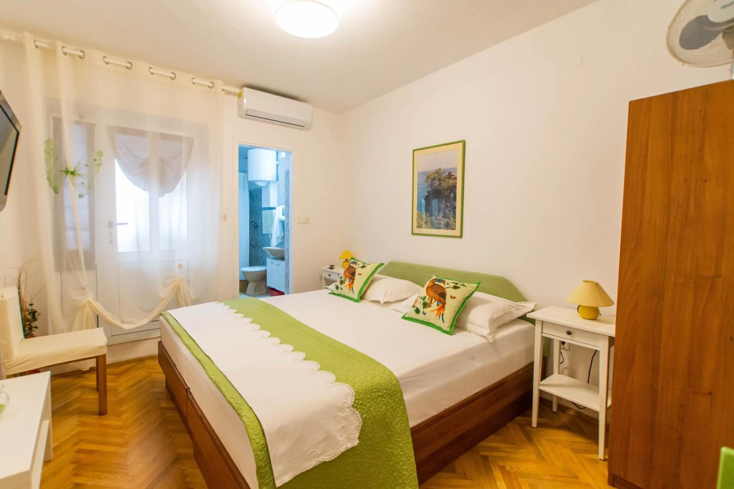 Bed in Villa Volga