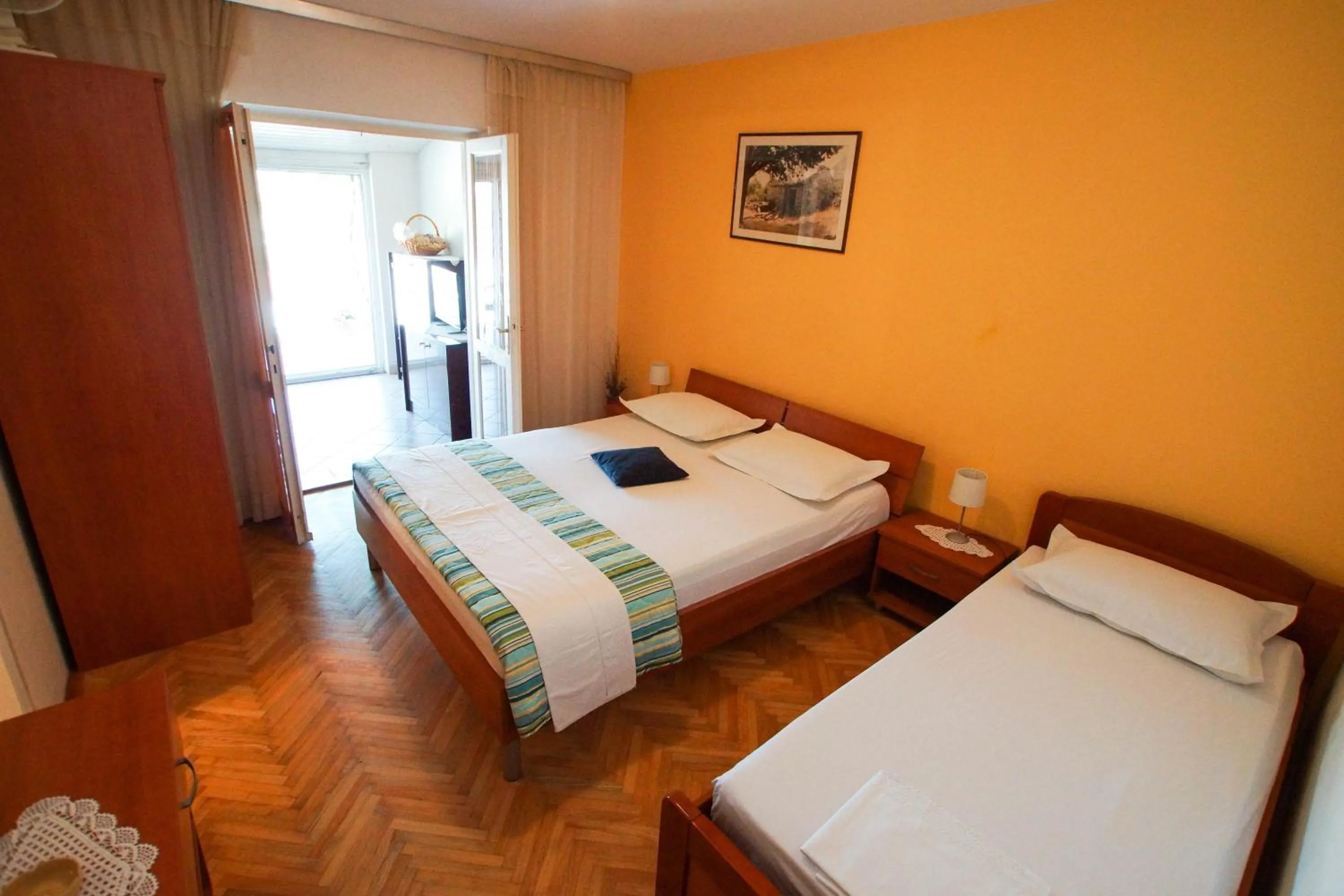 Bed in Villa Volga