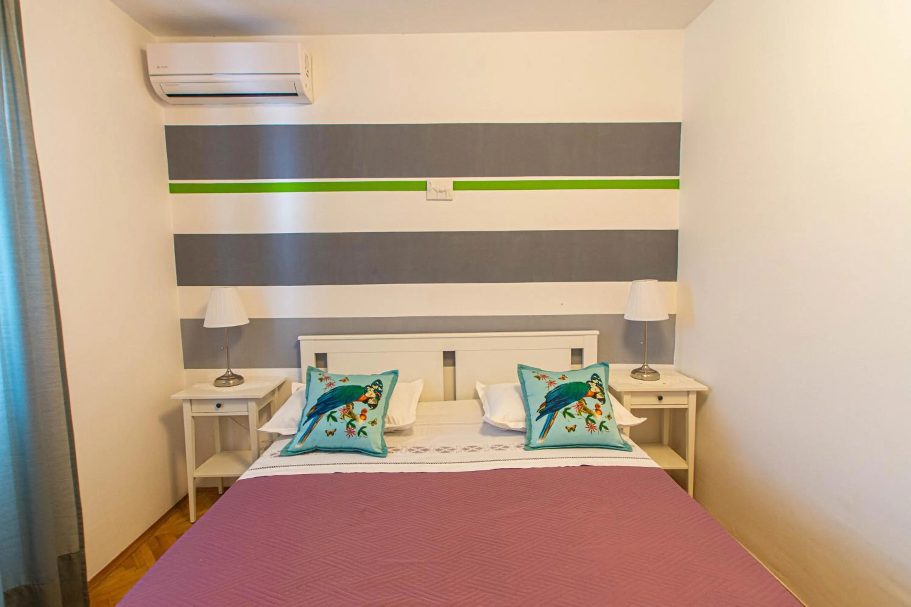 Bed in Villa Volga
