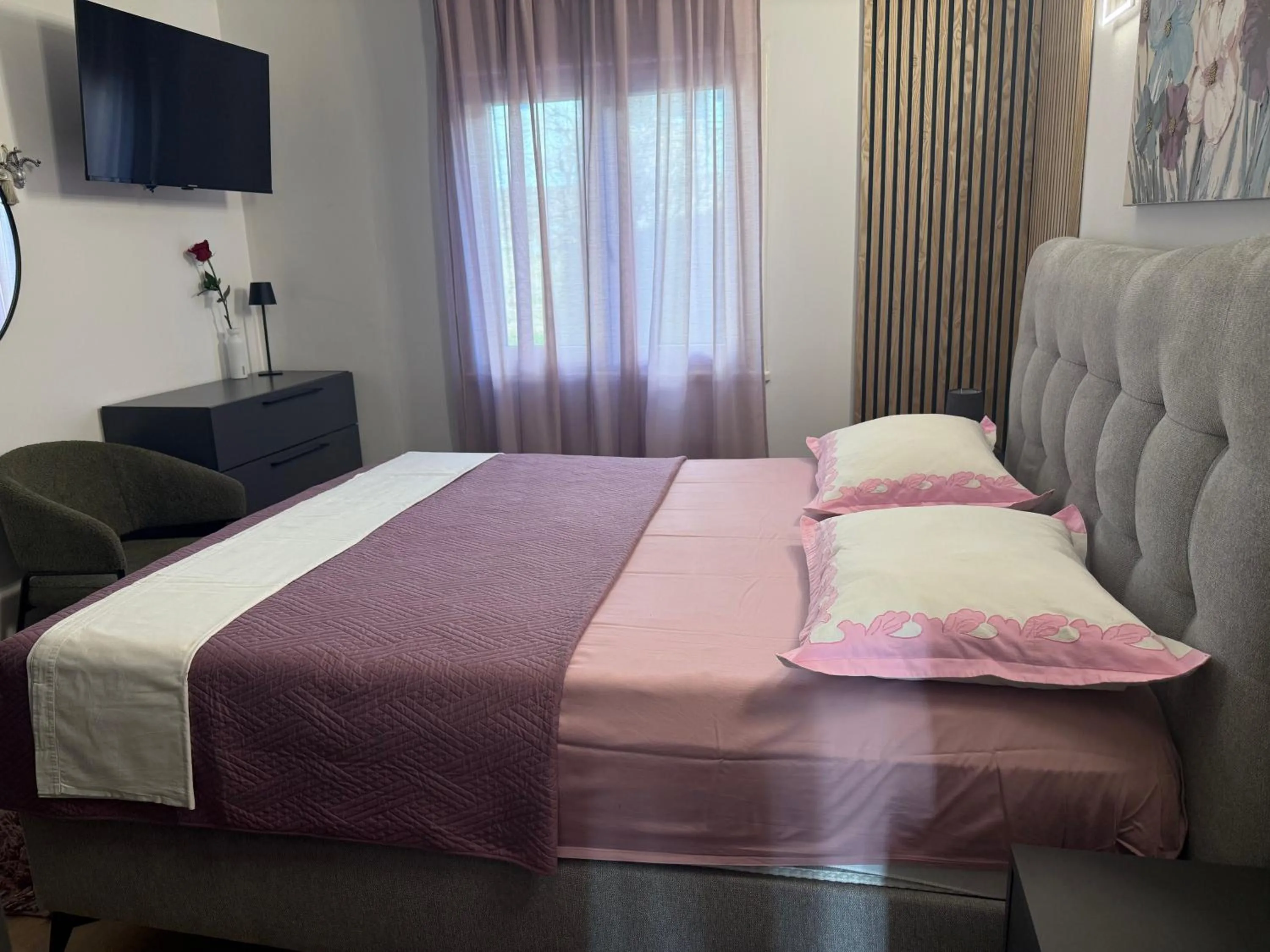 Bed in Villa Volga