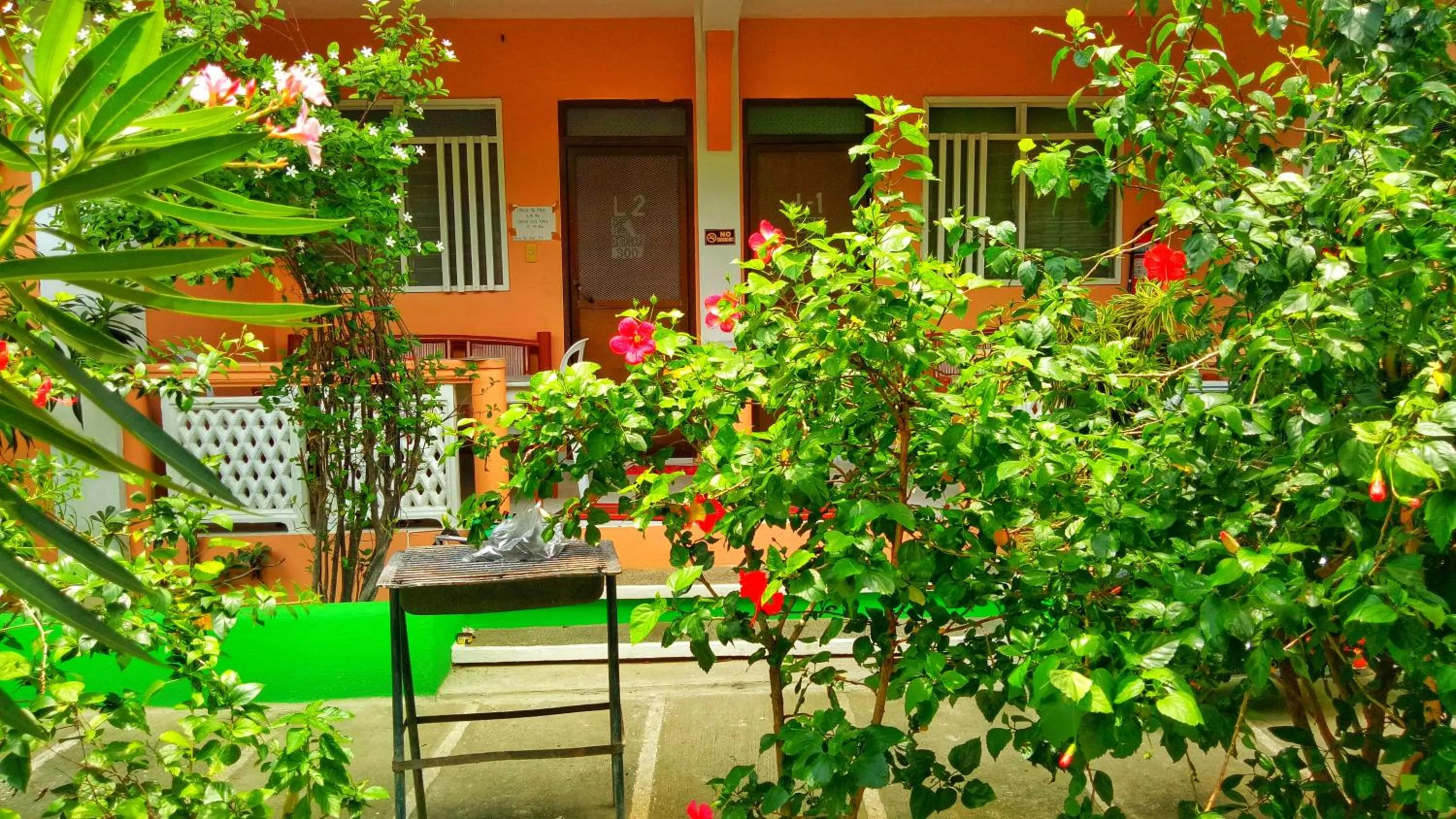 Garden in WHITE BEACH GUEST HOUSE