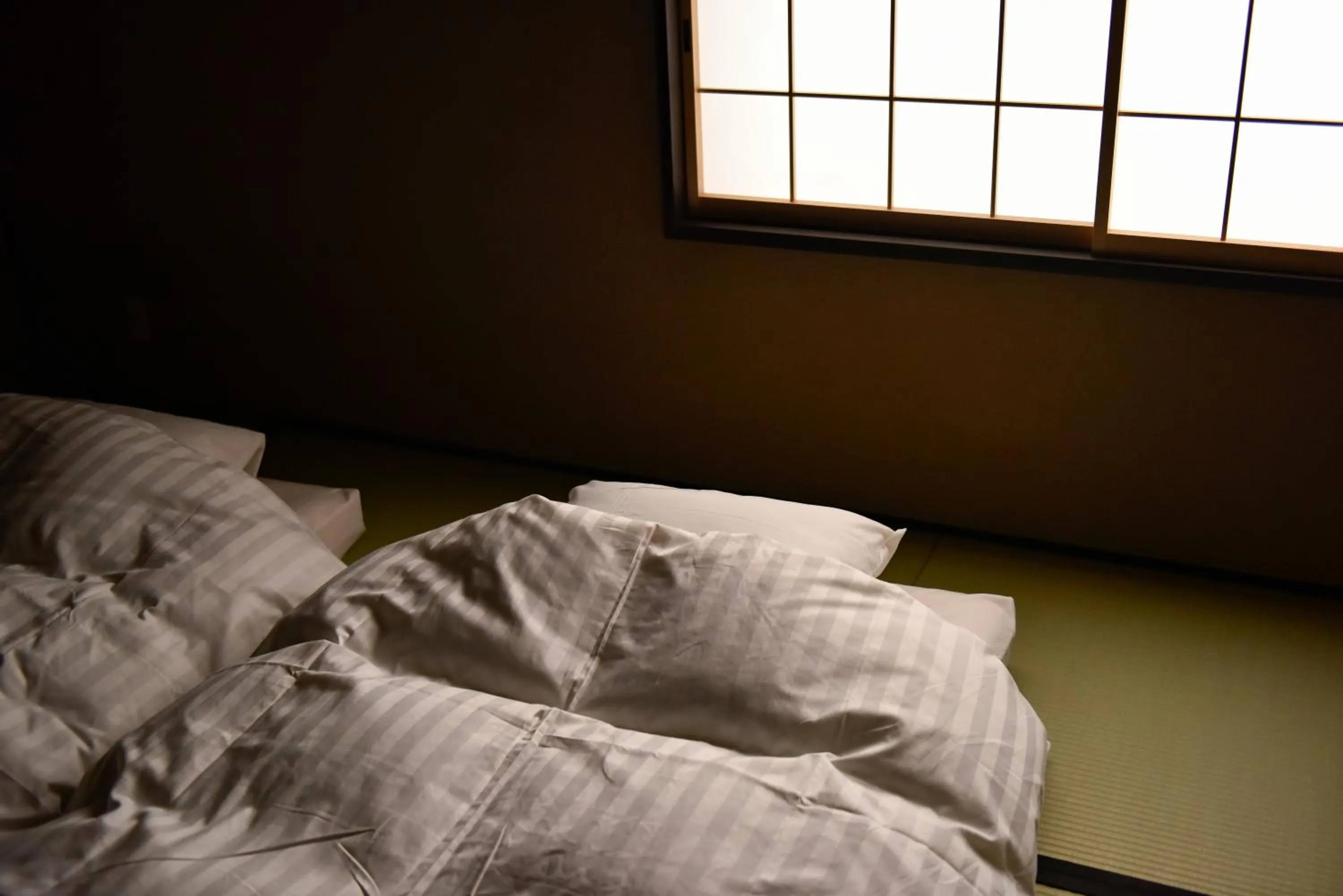 Bed in Rinn Premium Machiya Koki