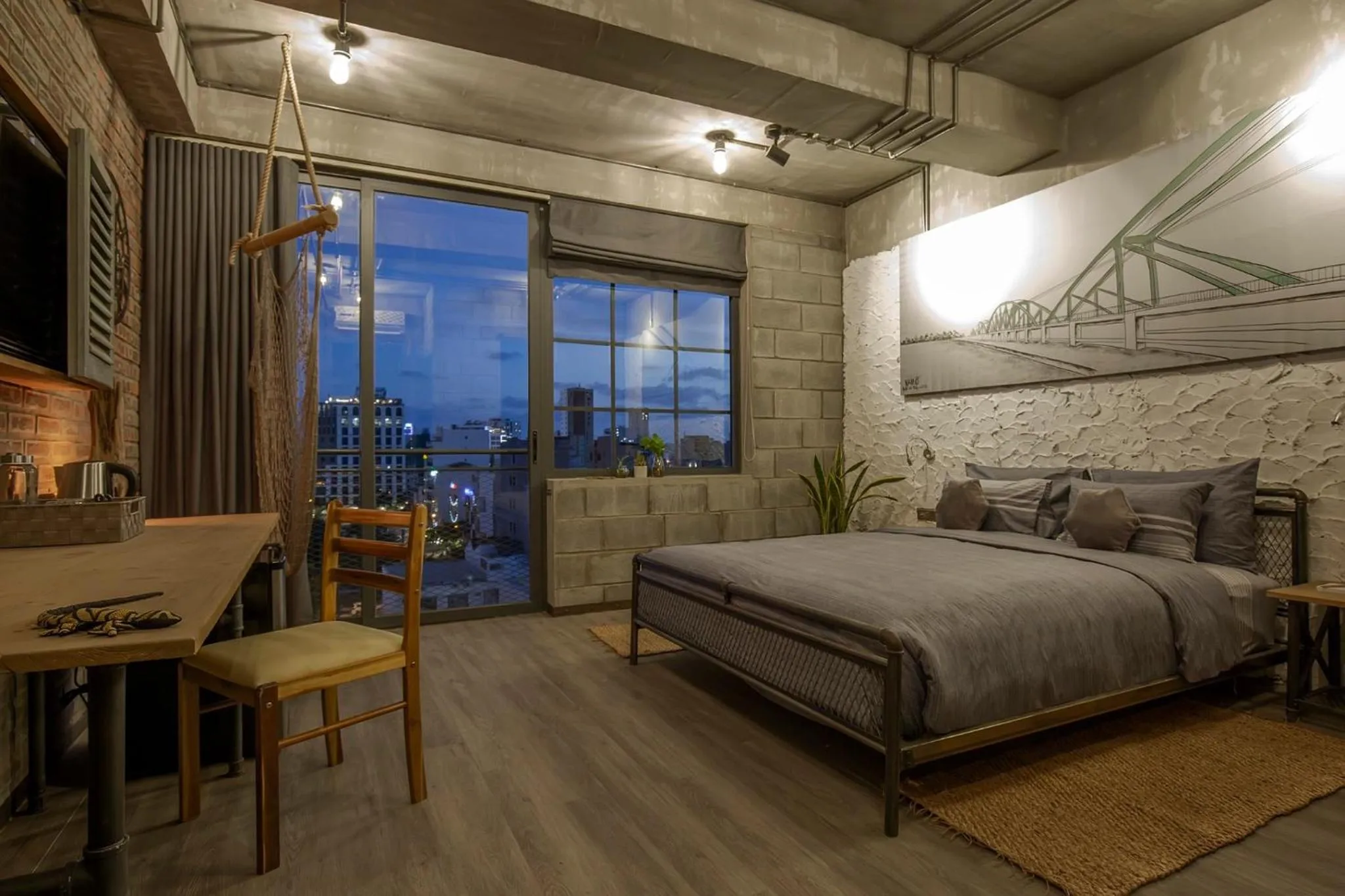 Bedroom in Bridges Danang Boutique Hotel