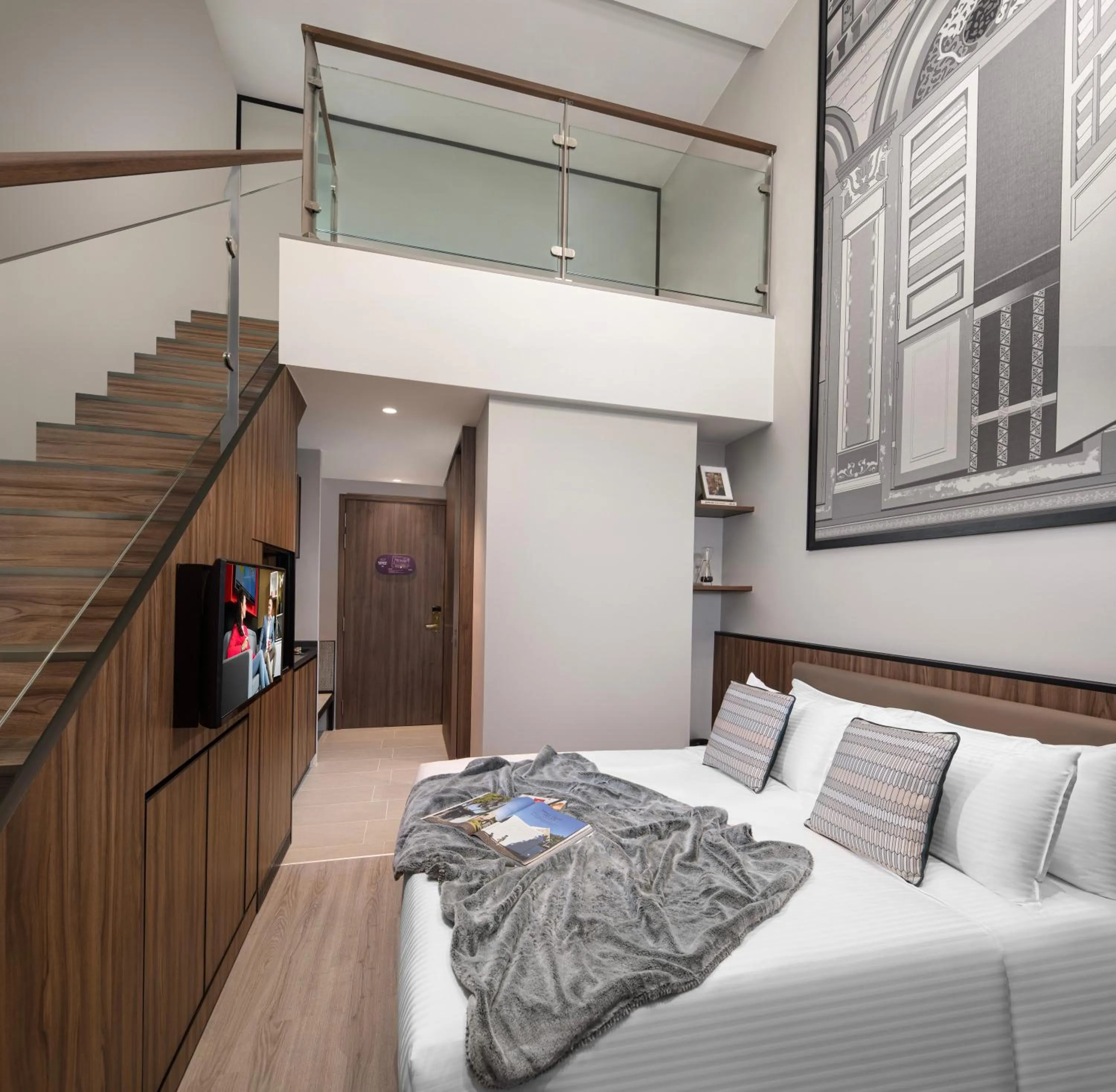 Bed in Citadines Rochor Singapore