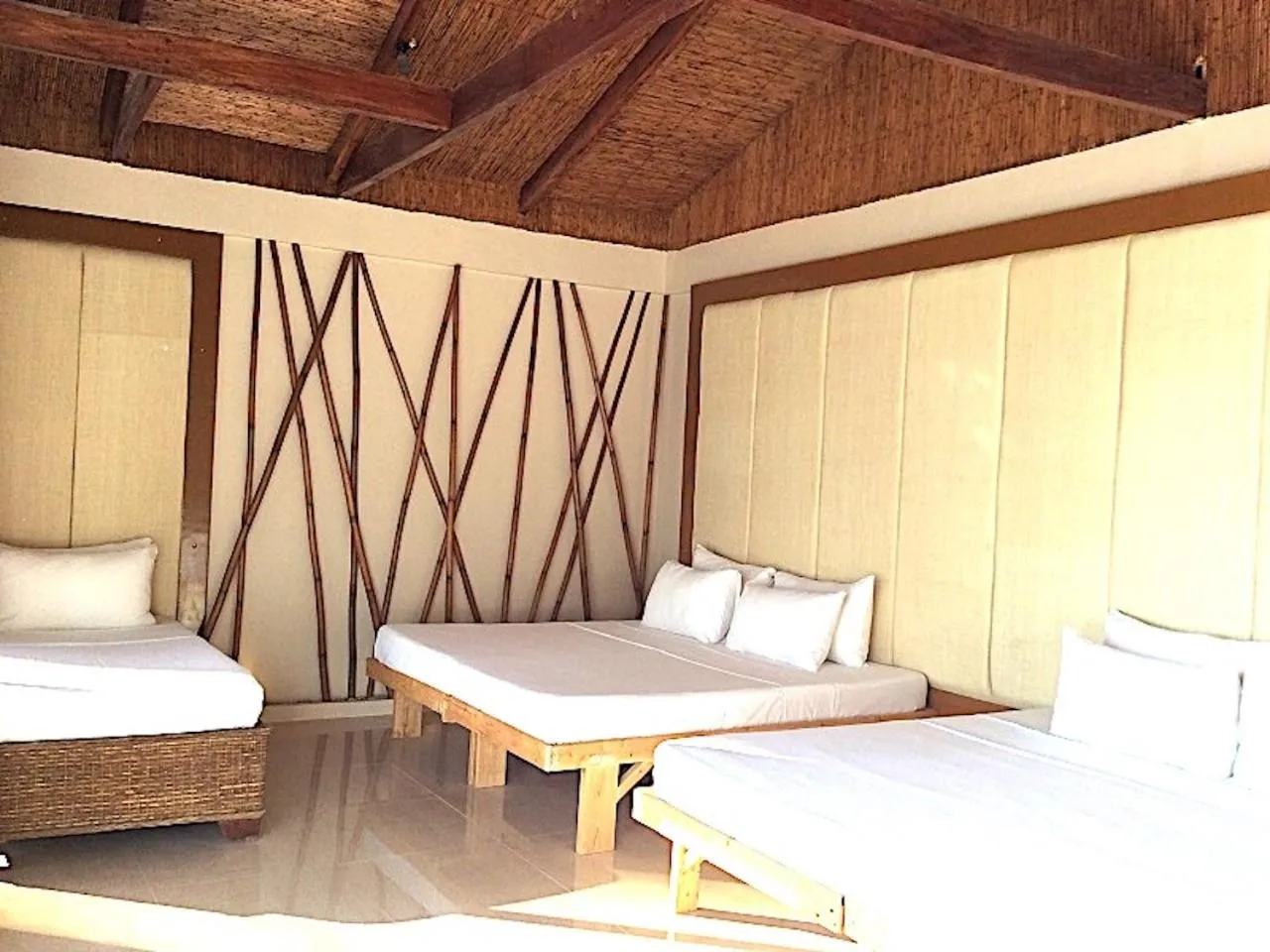 Bed in Kaiyana Boracay Beach Resort