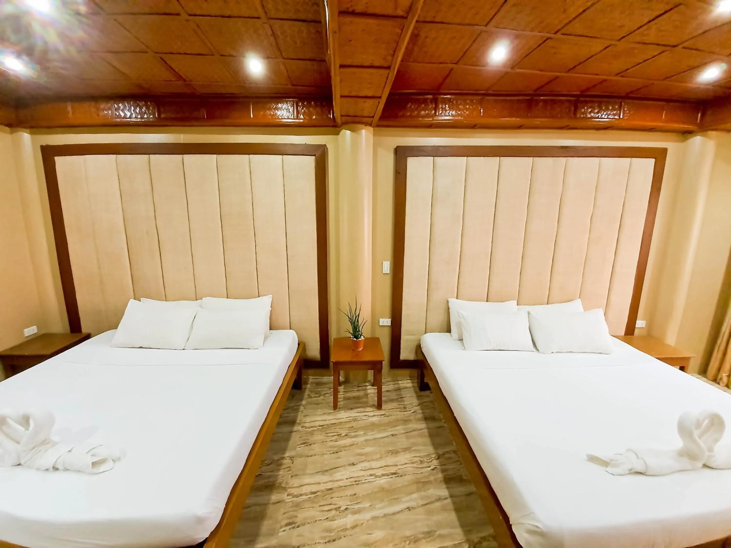 Bed in Kaiyana Boracay Beach Resort