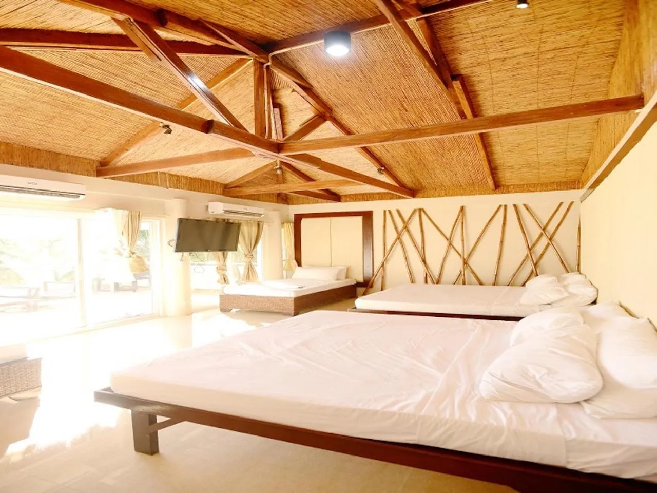 Bed in Kaiyana Boracay Beach Resort