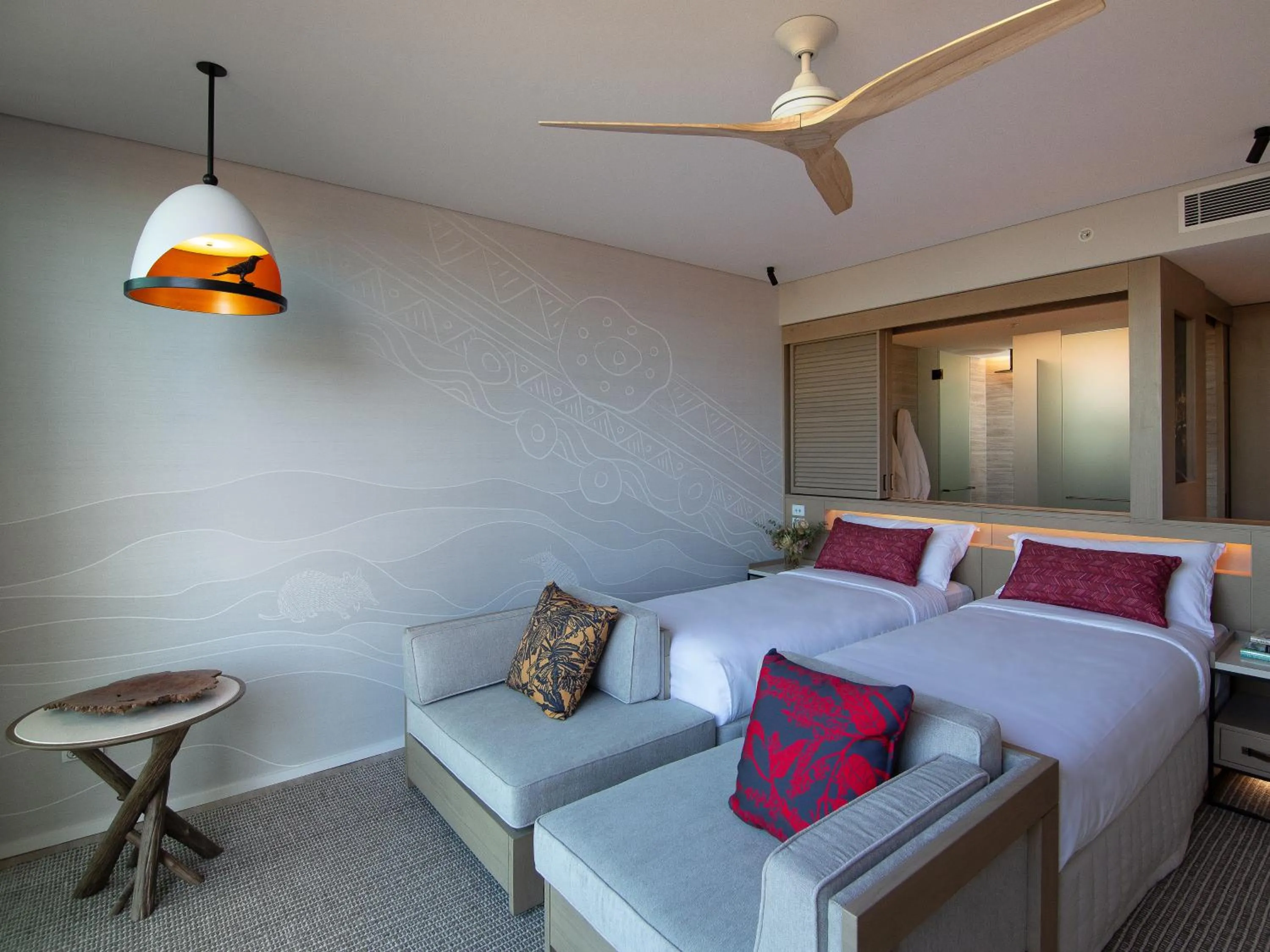 Bed in Wildlife Retreat at Taronga