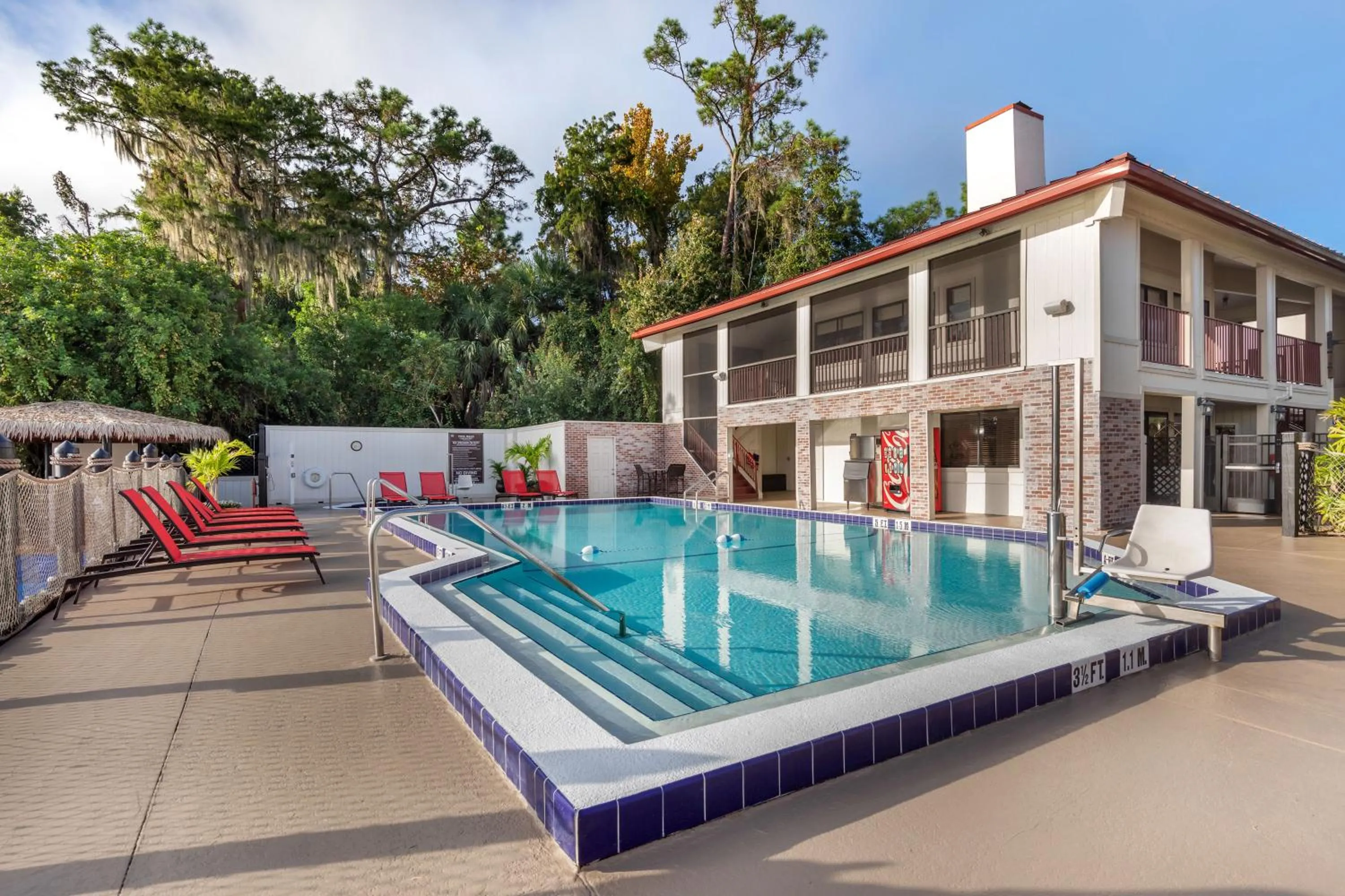 Swimming pool in Bryan's Spanish Cove