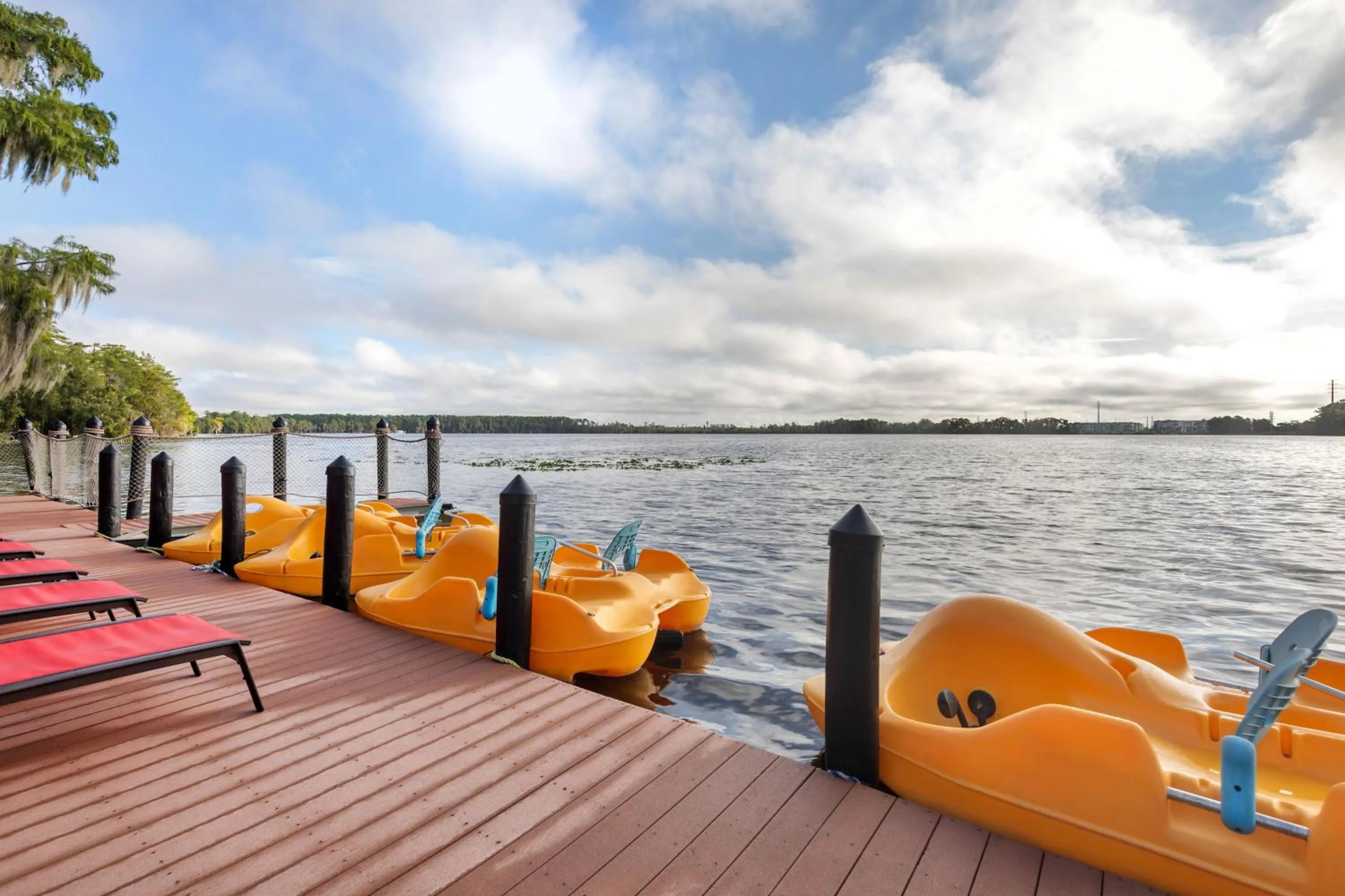 Lake view in Bryan's Spanish Cove