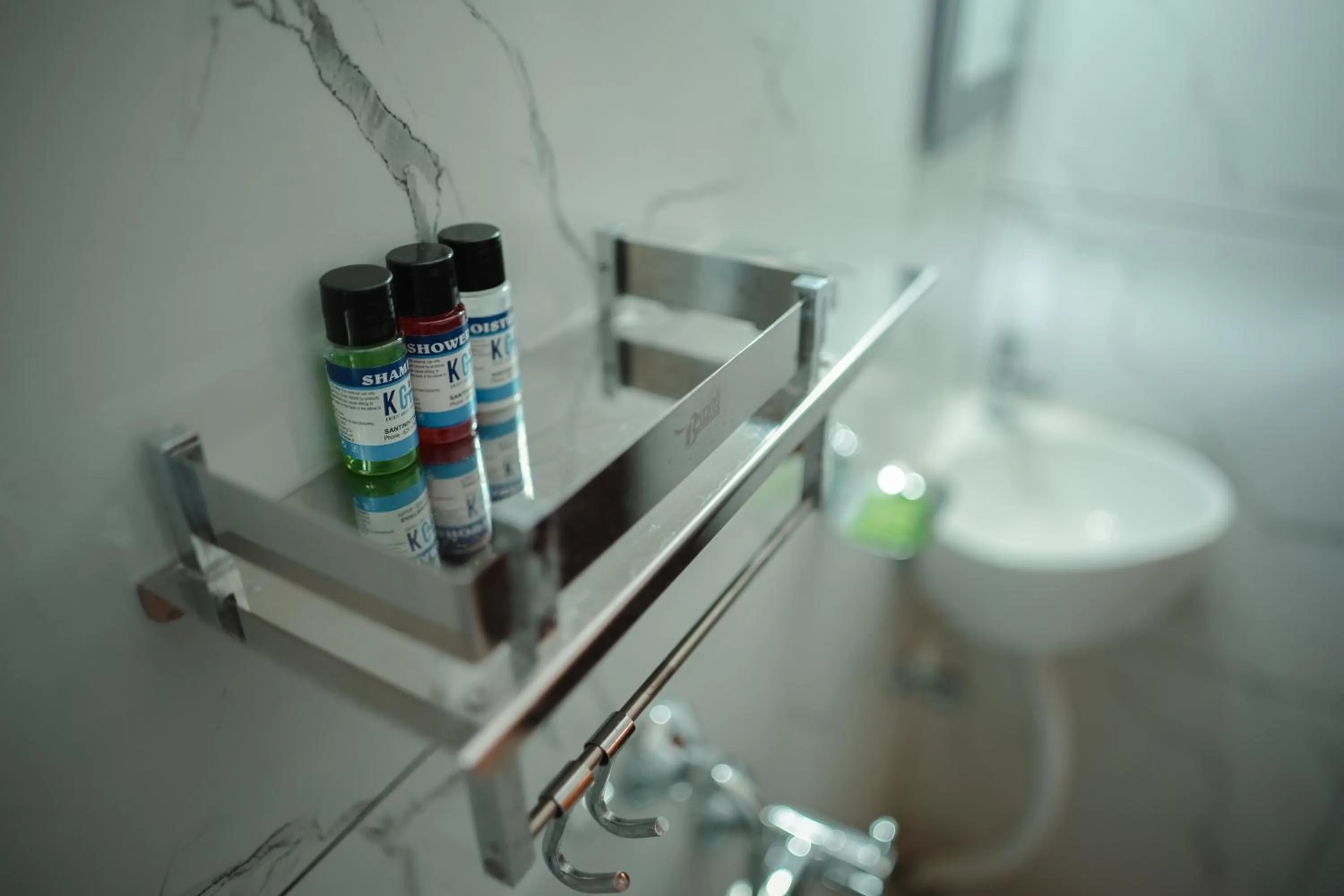 Bathroom in Kristi Guest House, Shantiniketan