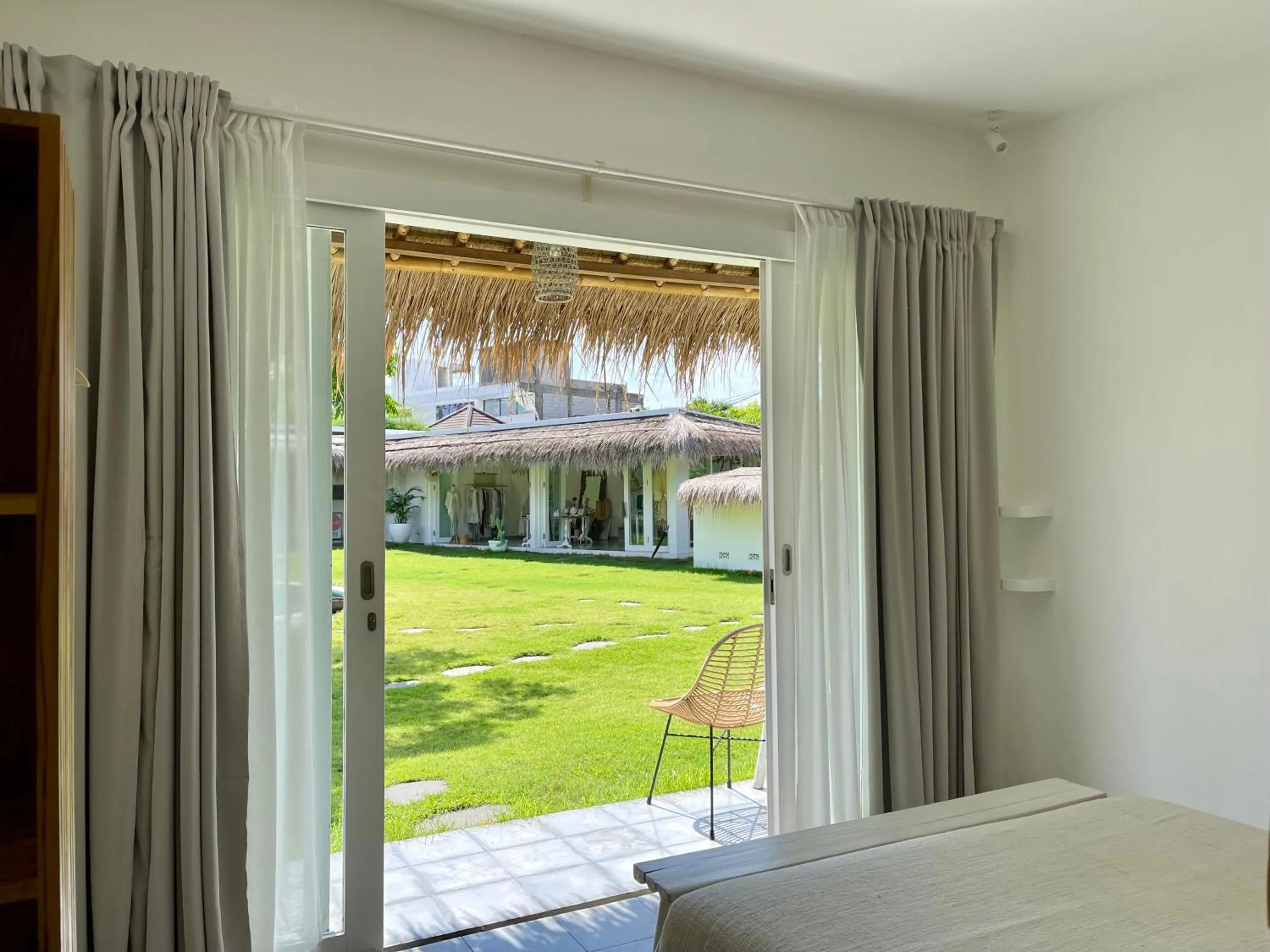 Bedroom in The Bingin Beach Villas' Bungalow Resort