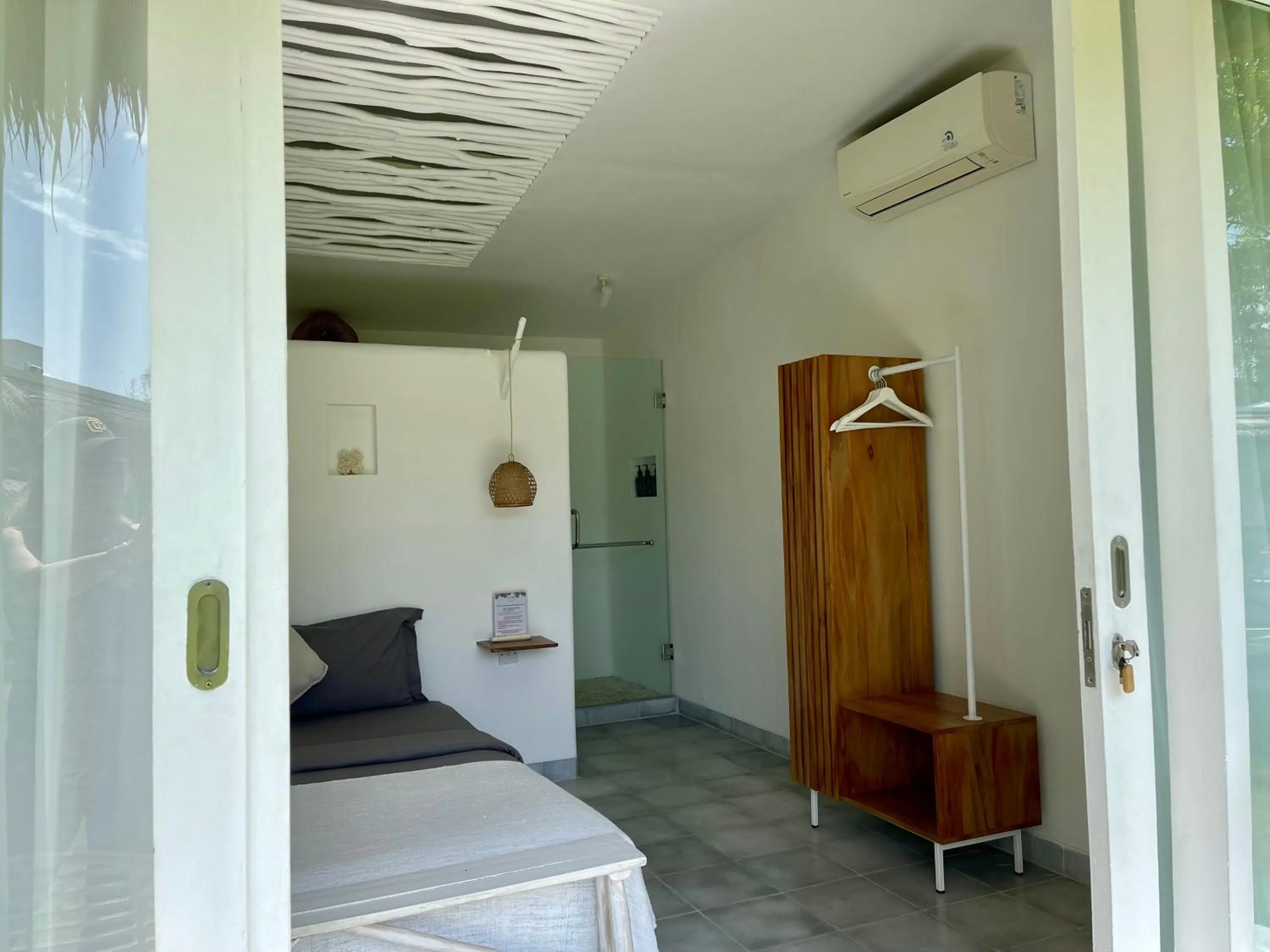Bedroom, Bed in The Bingin Beach Villas' Bungalow Resort