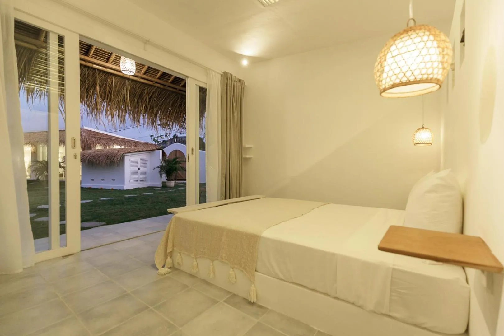 Photo of the whole room, Bed in The Bingin Beach Villas' Bungalow Resort