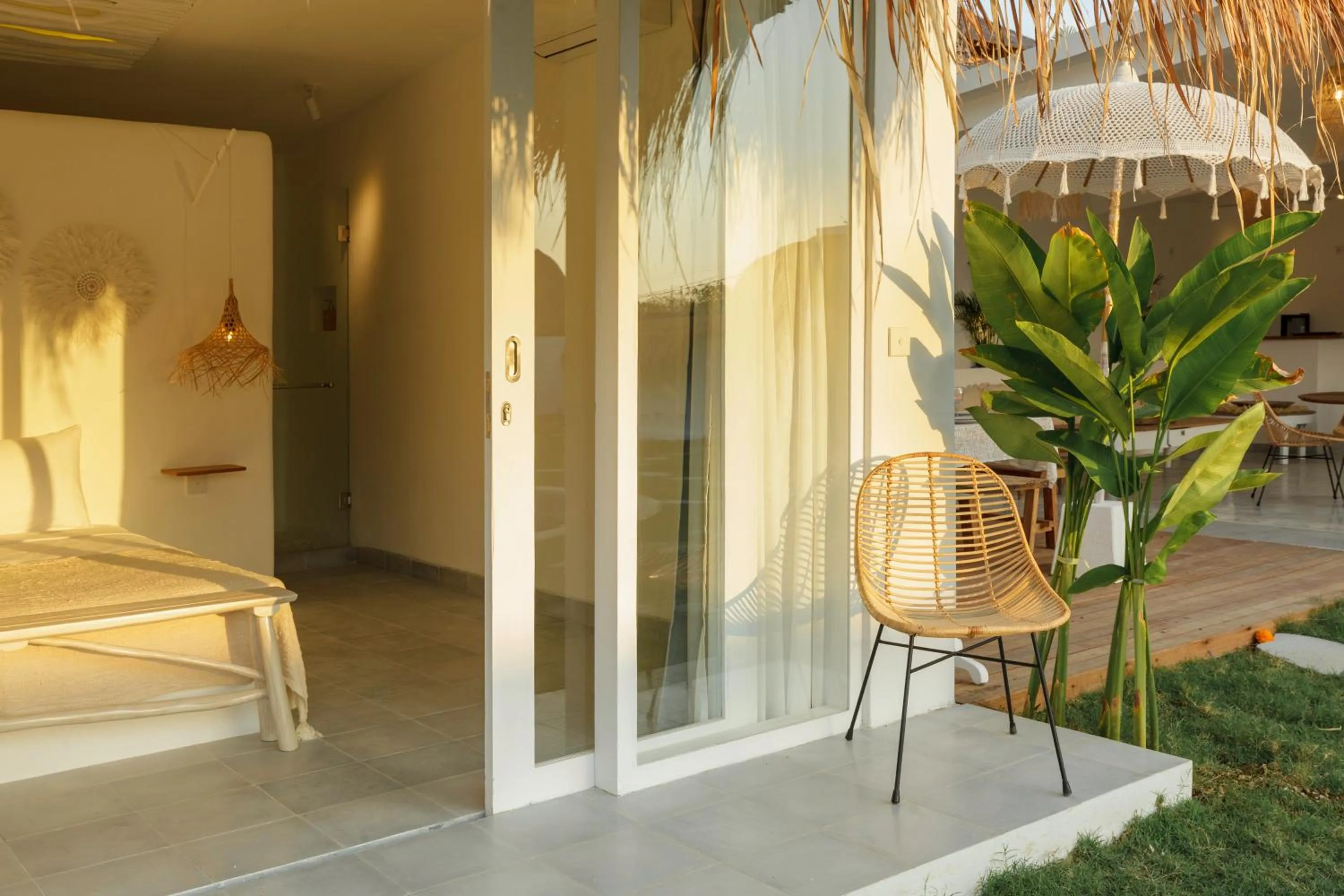 Balcony/Terrace in The Bingin Beach Villas' Bungalow Resort
