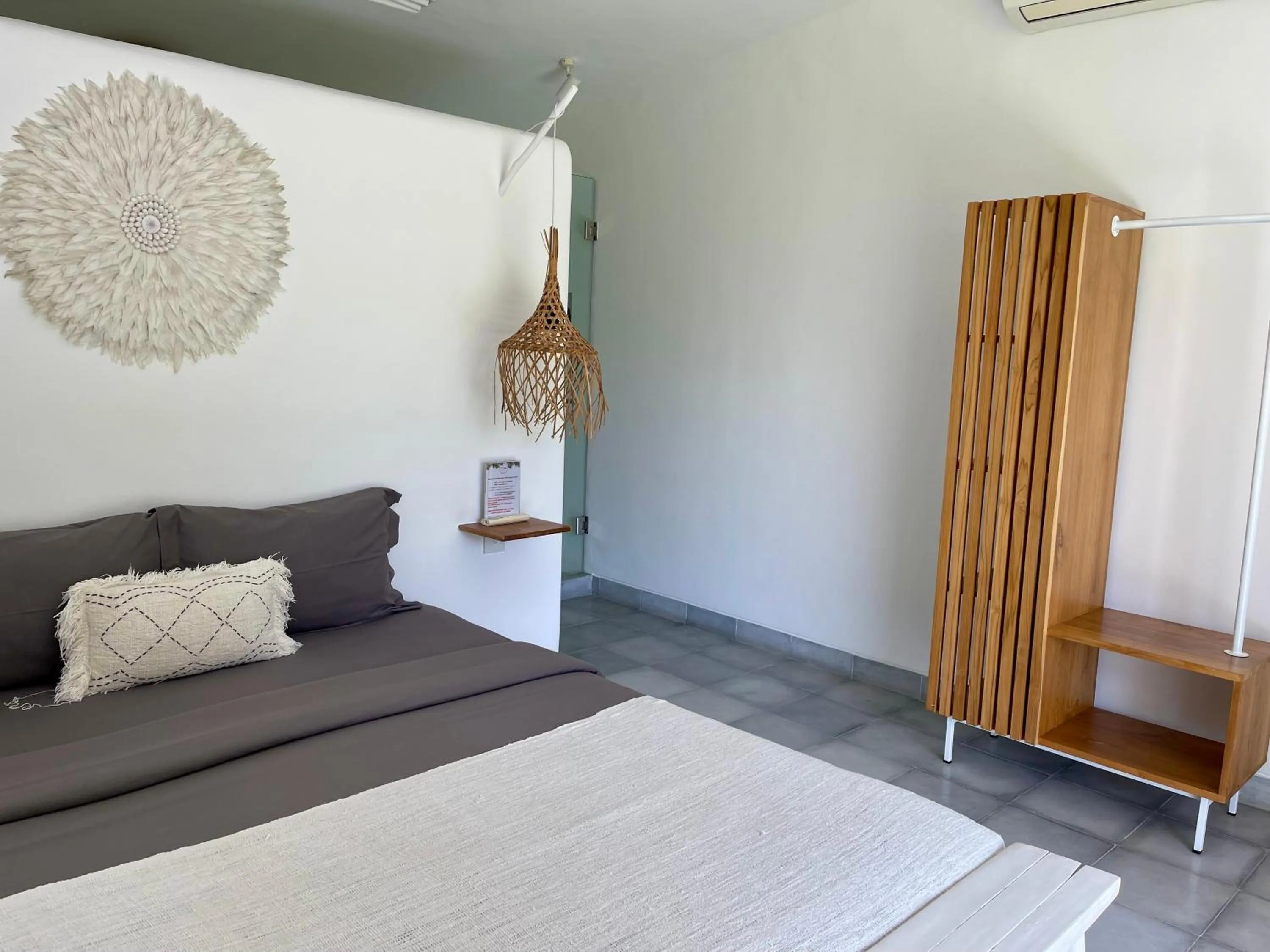 Bedroom, Bed in The Bingin Beach Villas' Bungalow Resort
