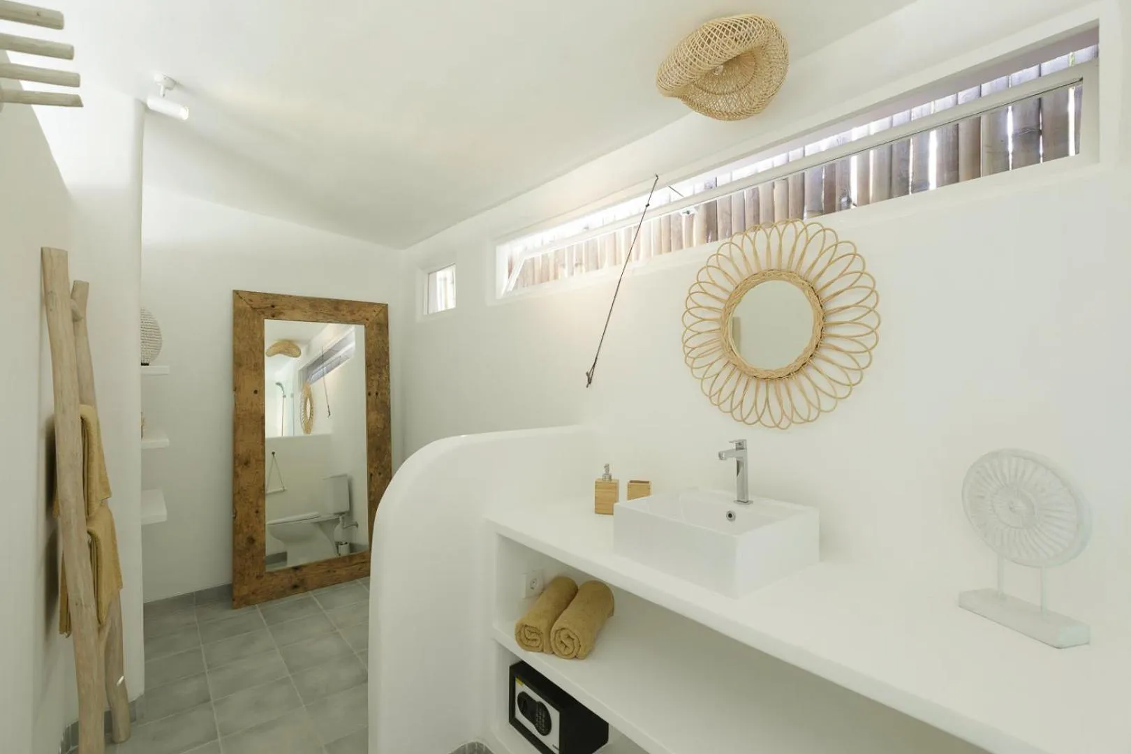 Bathroom in The Bingin Beach Villas' Bungalow Resort