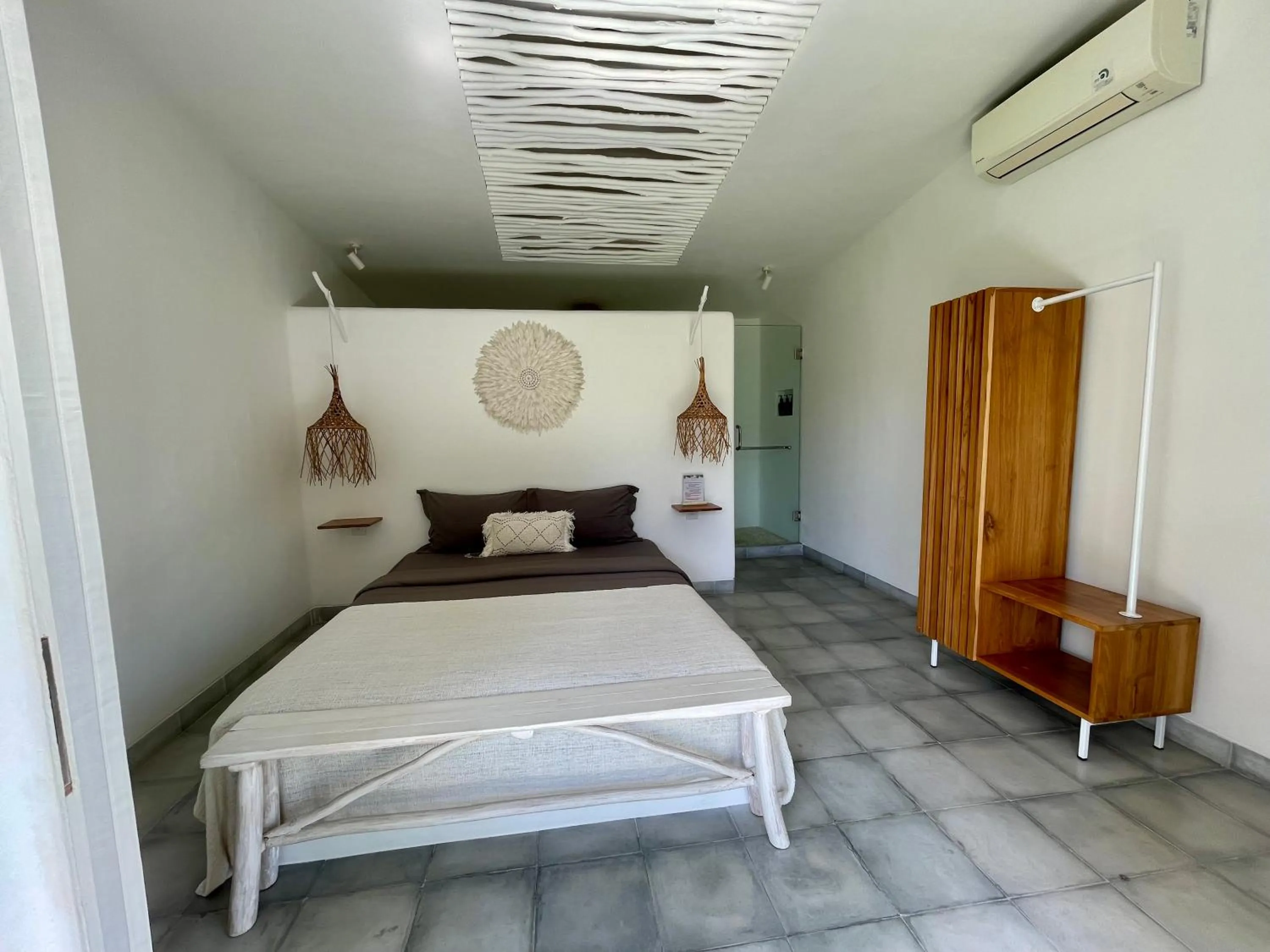 Bedroom, Bed in The Bingin Beach Villas' Bungalow Resort