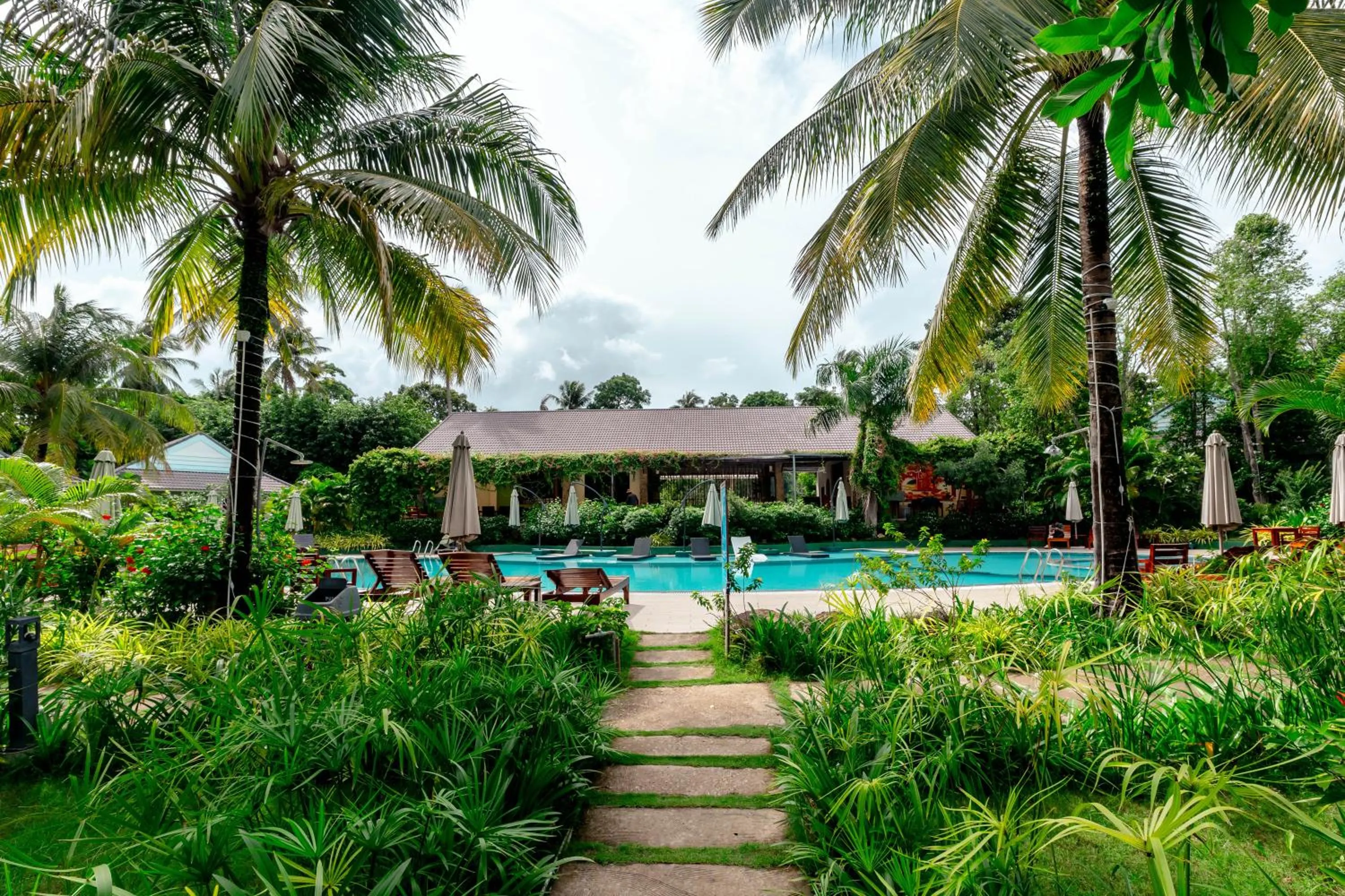 Garden in Kingo Retreat Resort