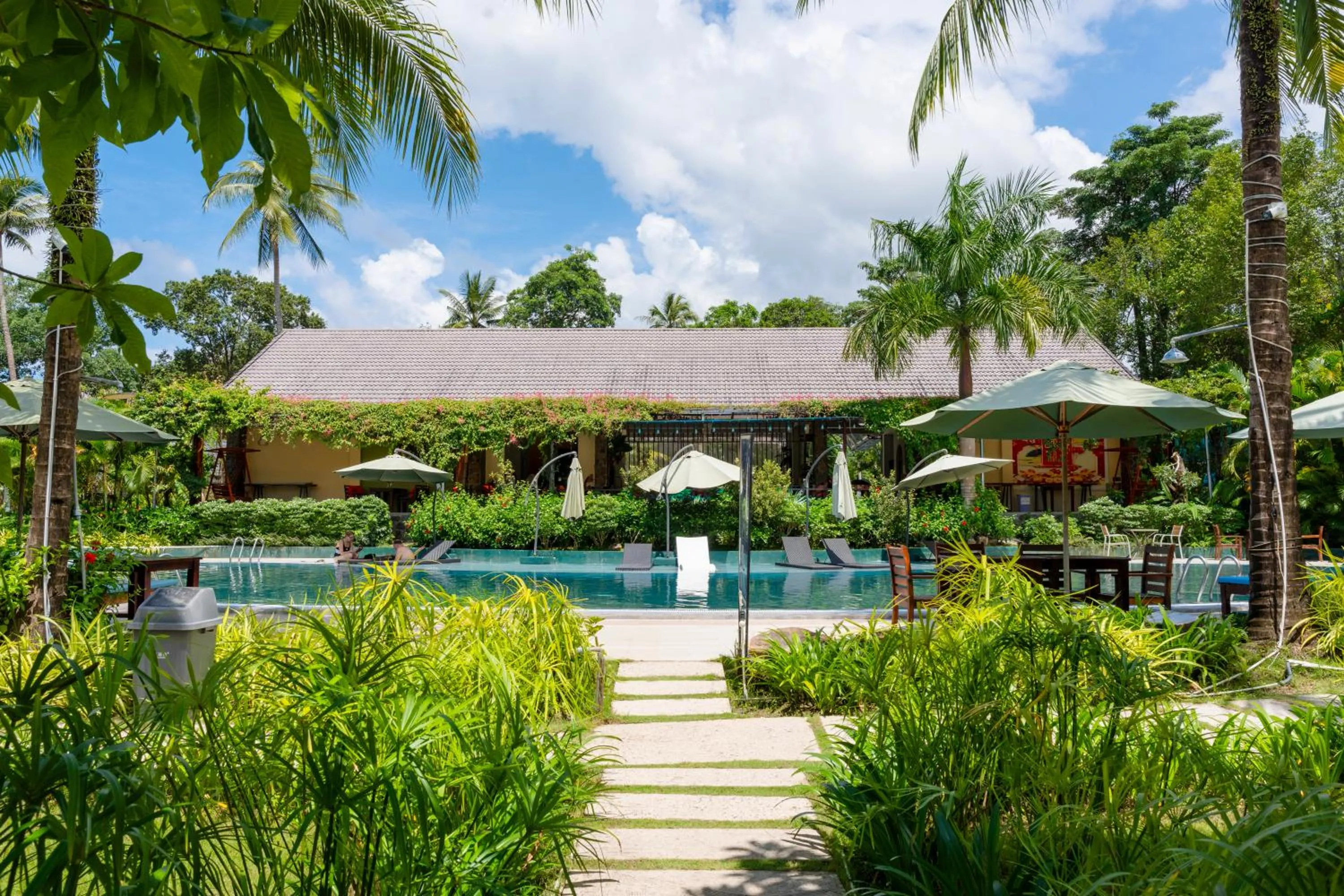 Garden view in Kingo Retreat Resort