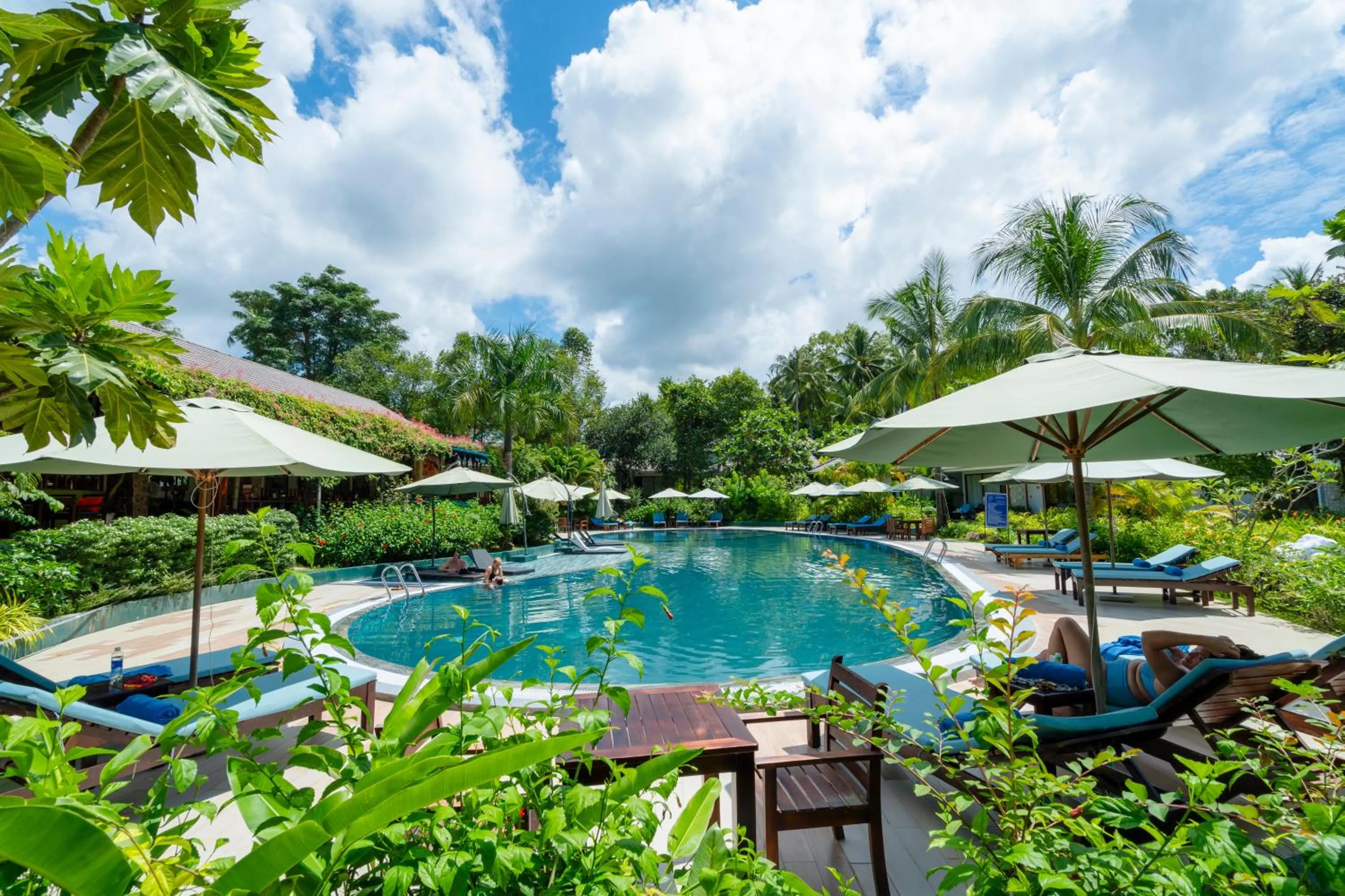 Garden in Kingo Retreat Resort