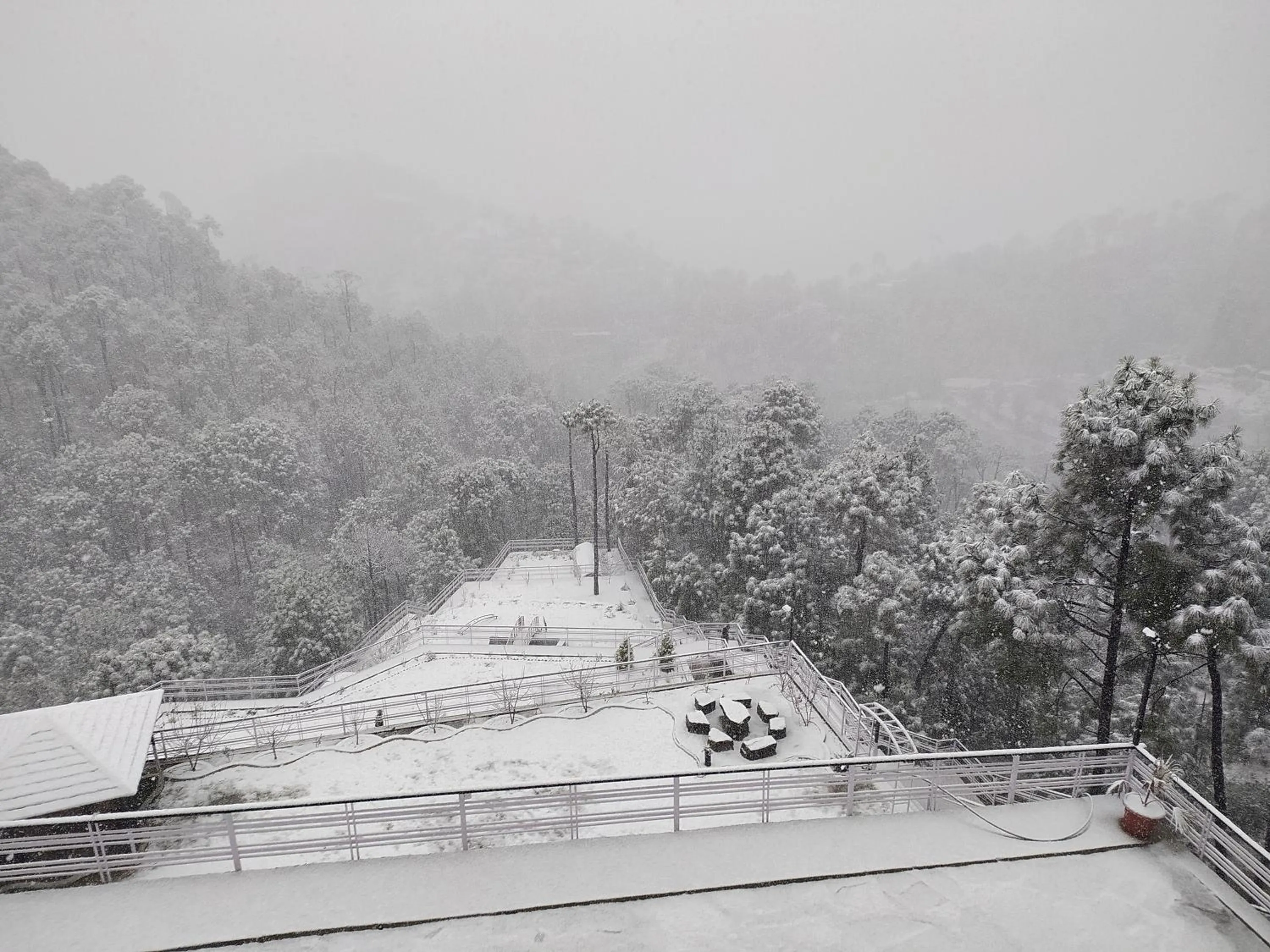 Mountain view in Kanishka Retreat Resort Chail