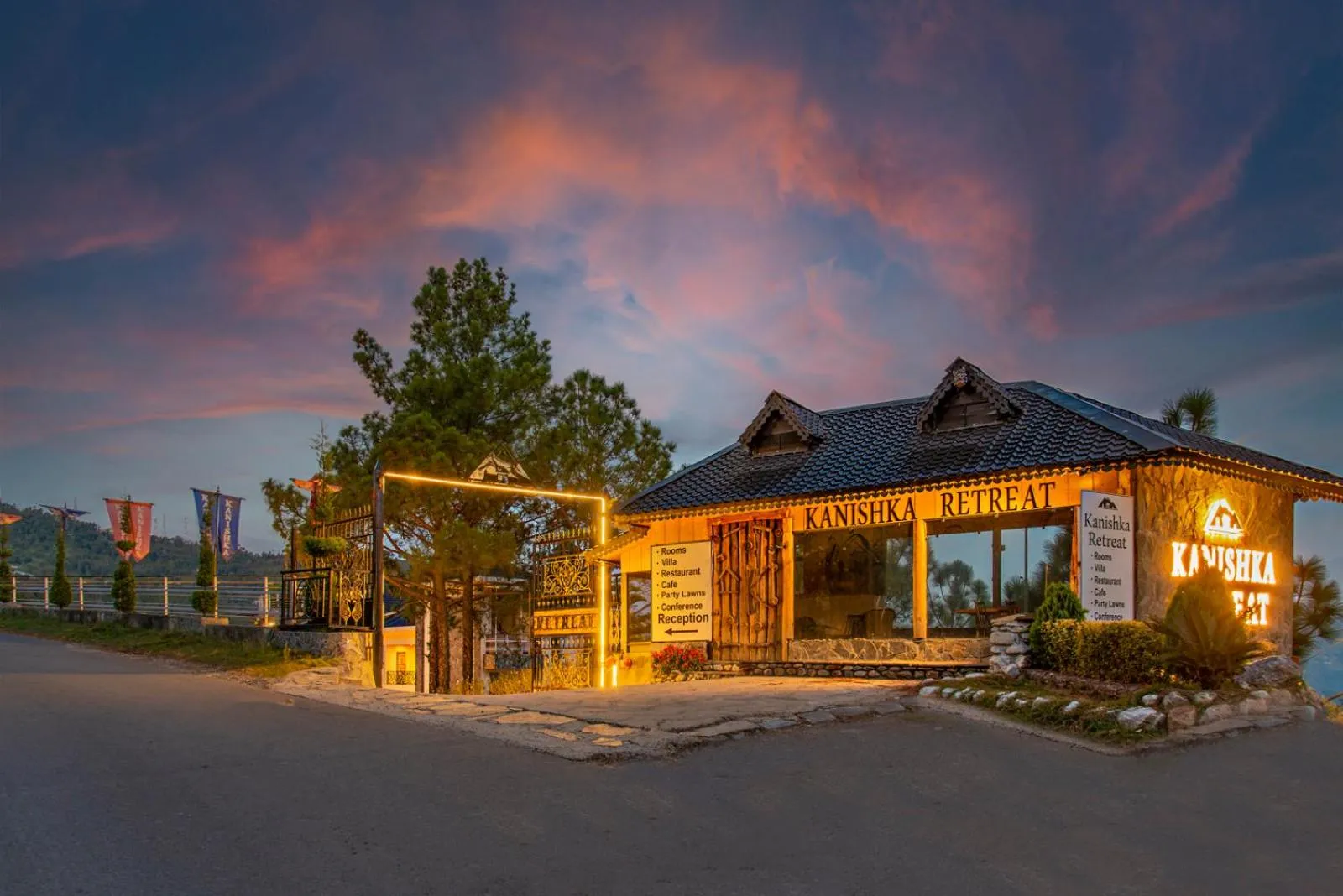 Facade/entrance in Kanishka Retreat Resort Chail