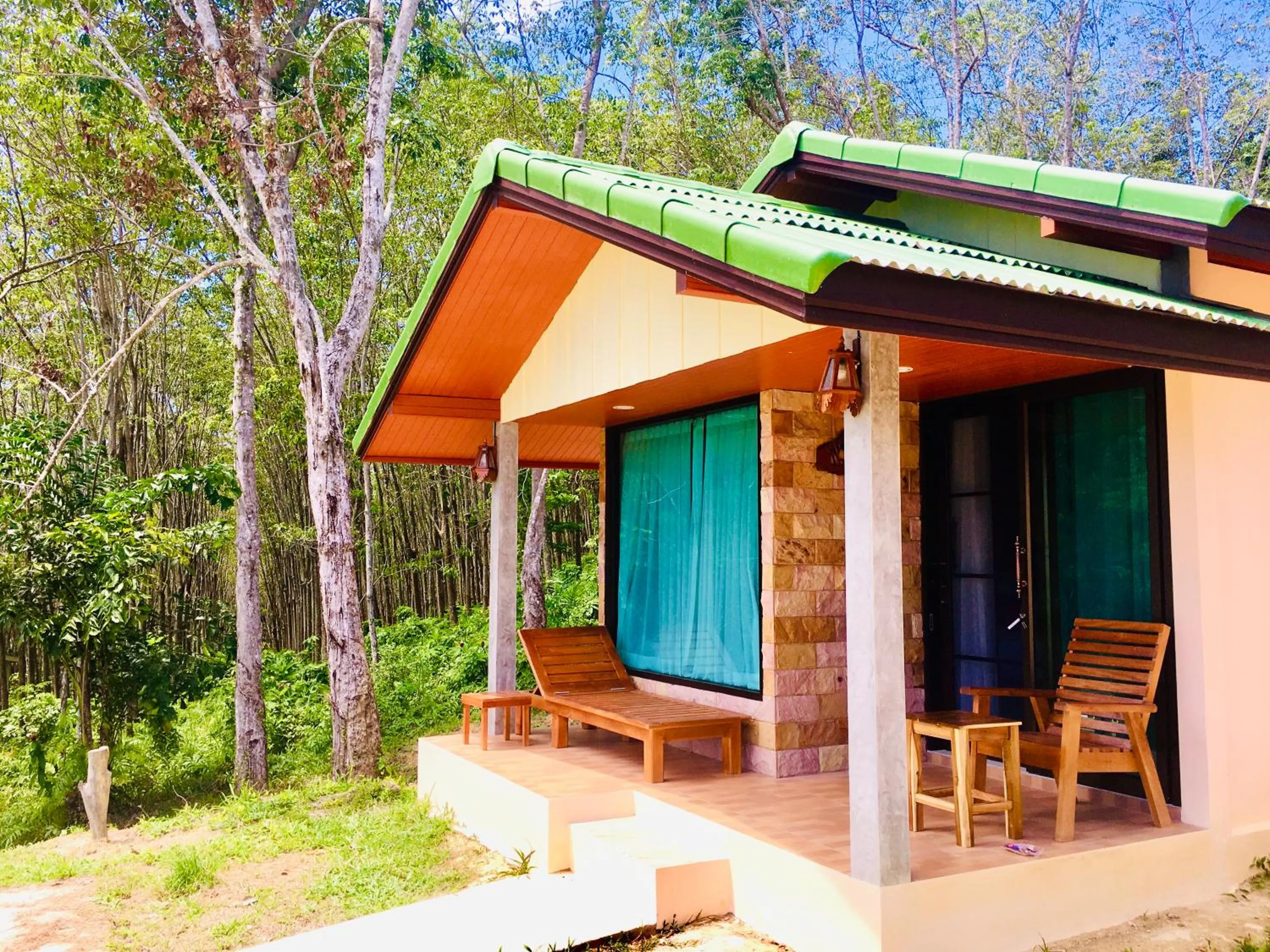 Patio in Rinna Resort