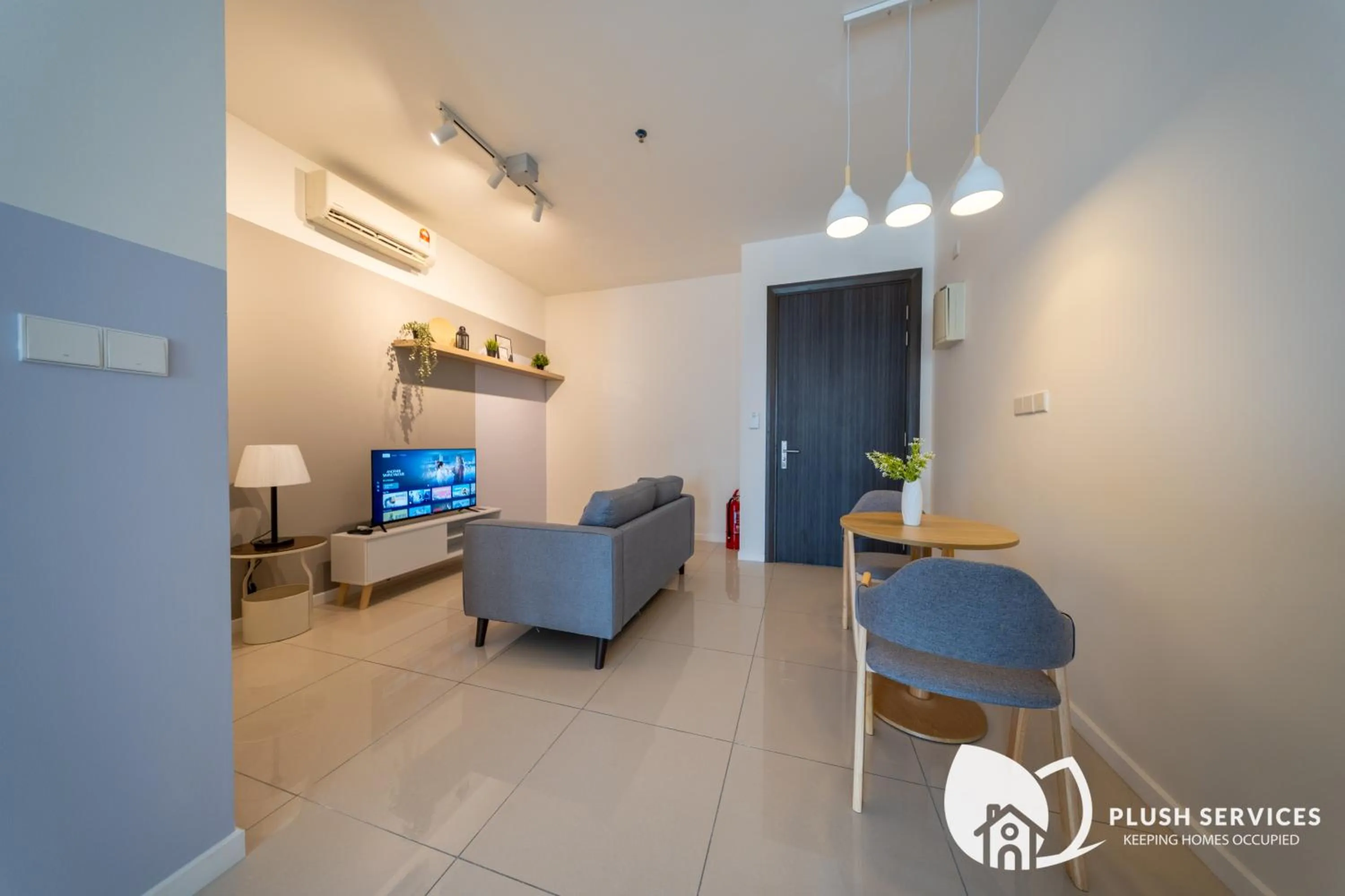 Living room in HighPark Suites in Petaling Jaya, Kelana Jaya by Plush