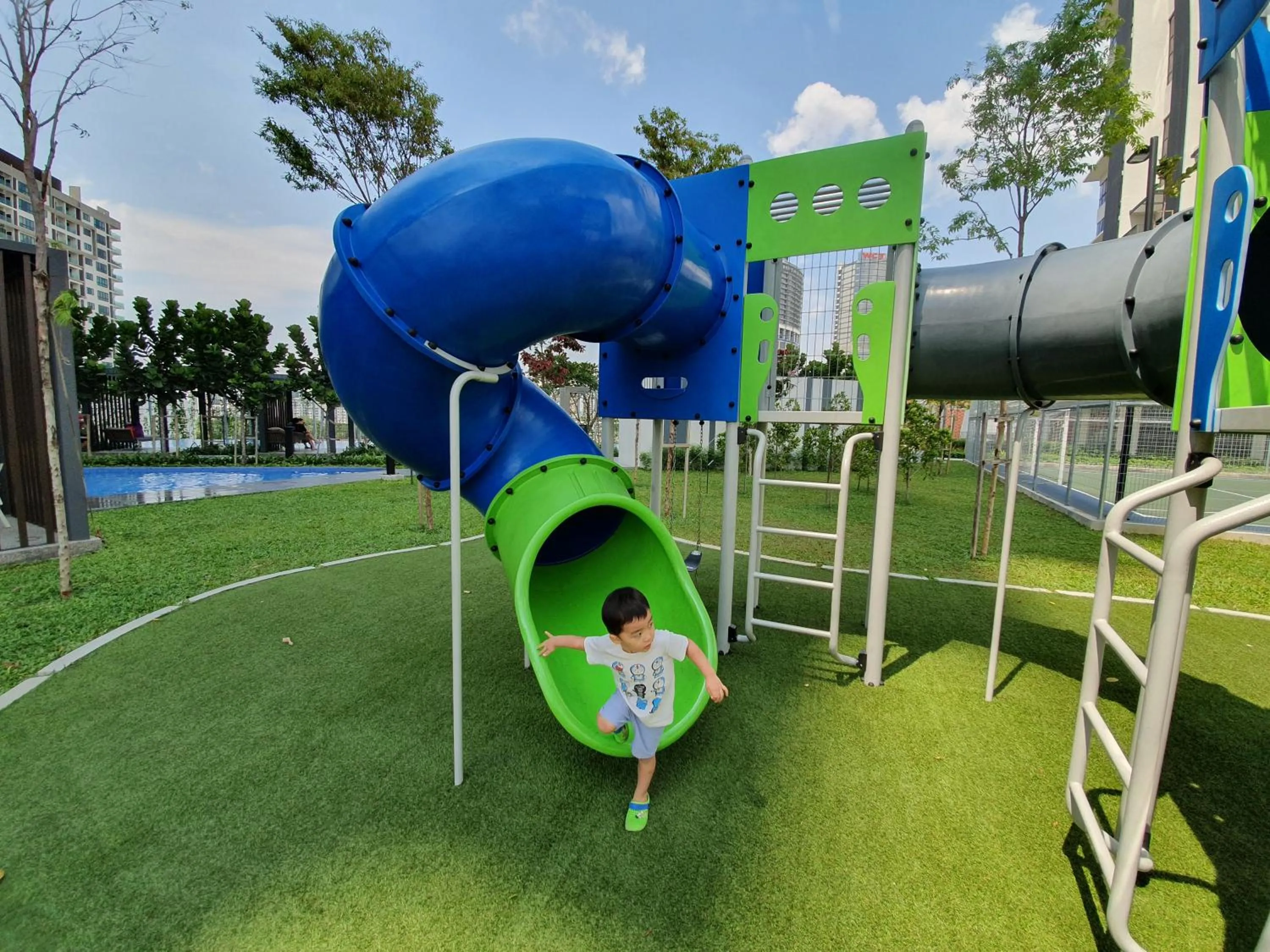 Children play ground in HighPark Suites in Petaling Jaya, Kelana Jaya by Plush