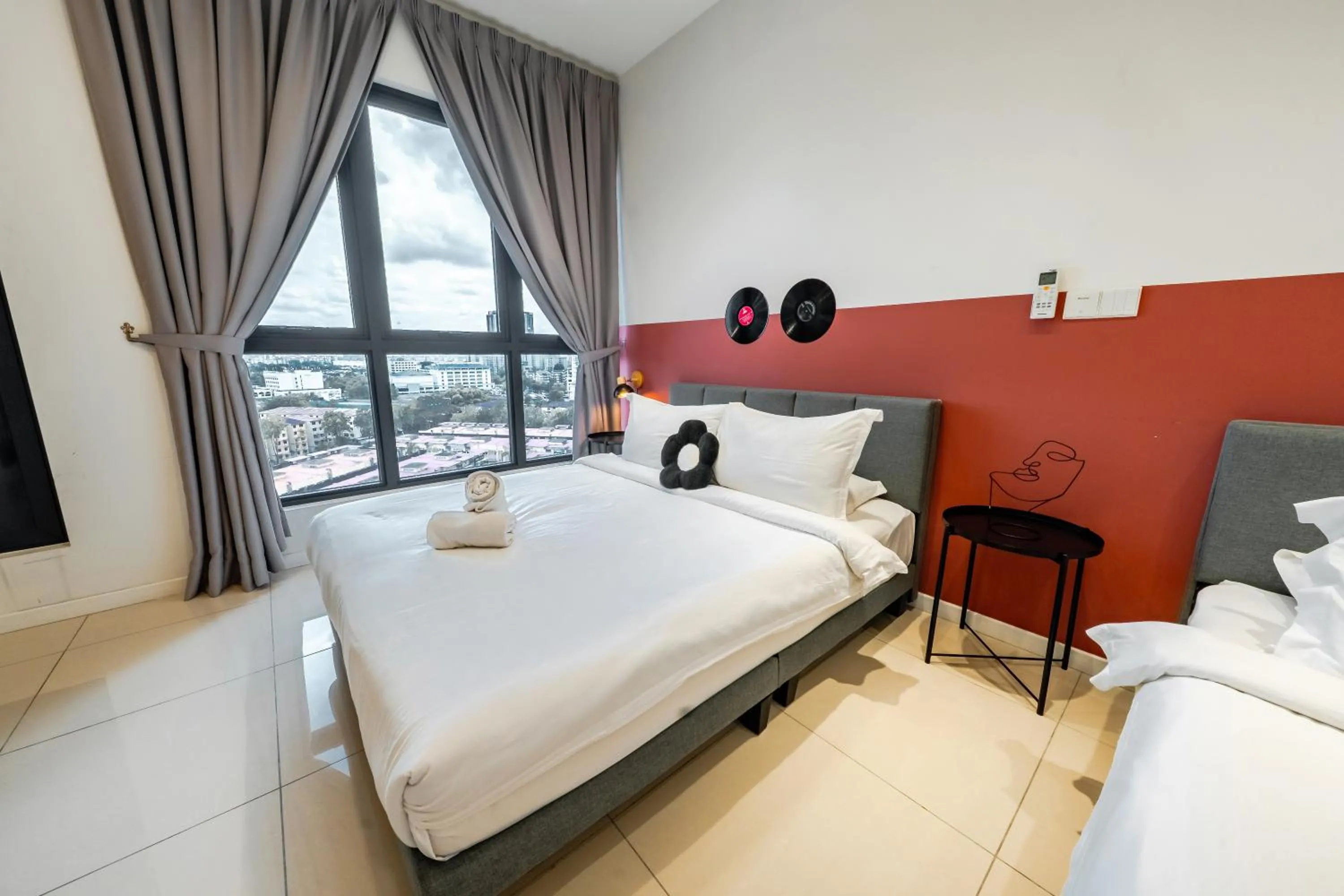 Bed in HighPark Suites in Petaling Jaya, Kelana Jaya by Plush
