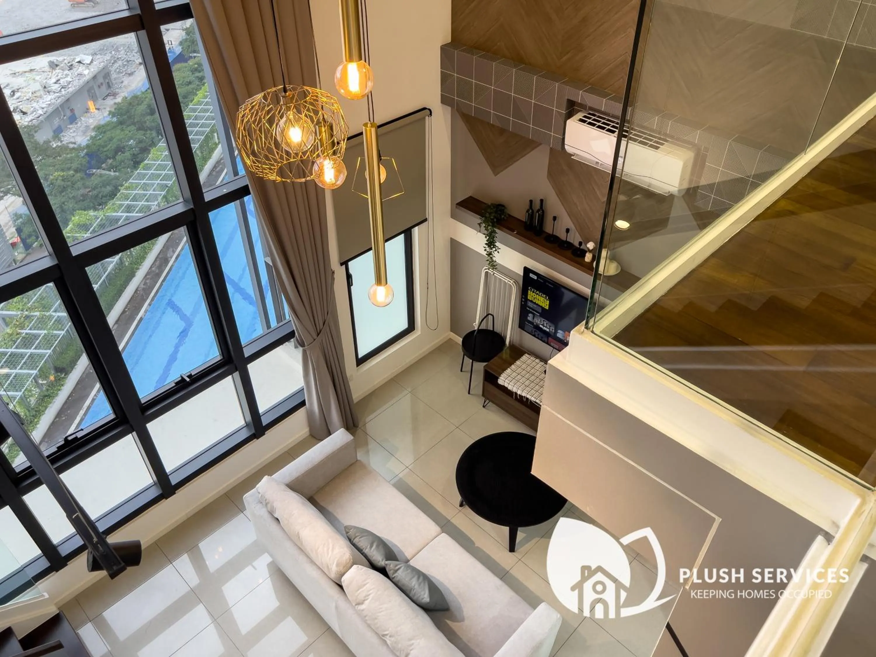 Living room in HighPark Suites in Petaling Jaya, Kelana Jaya by Plush