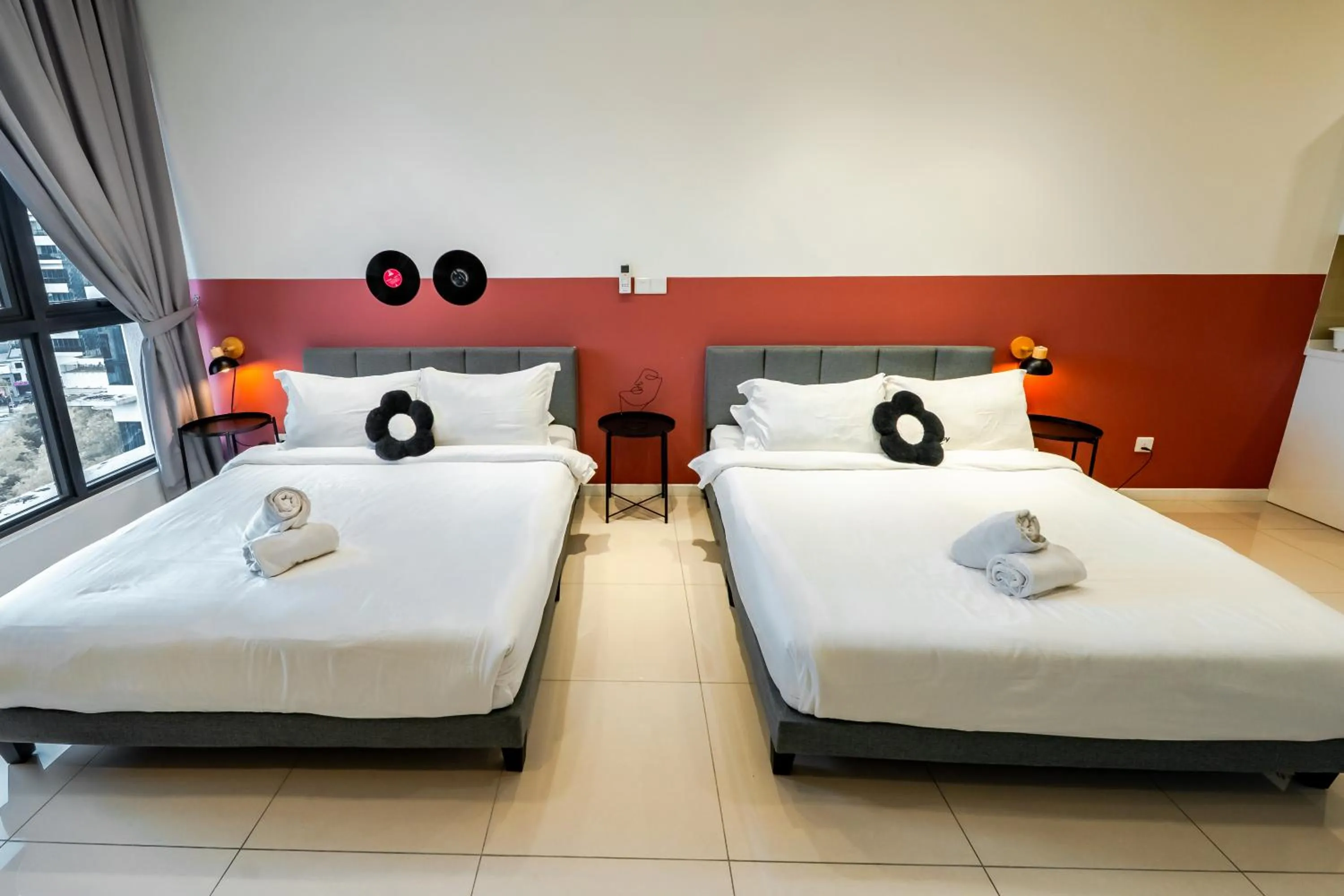 Bed in HighPark Suites in Petaling Jaya, Kelana Jaya by Plush