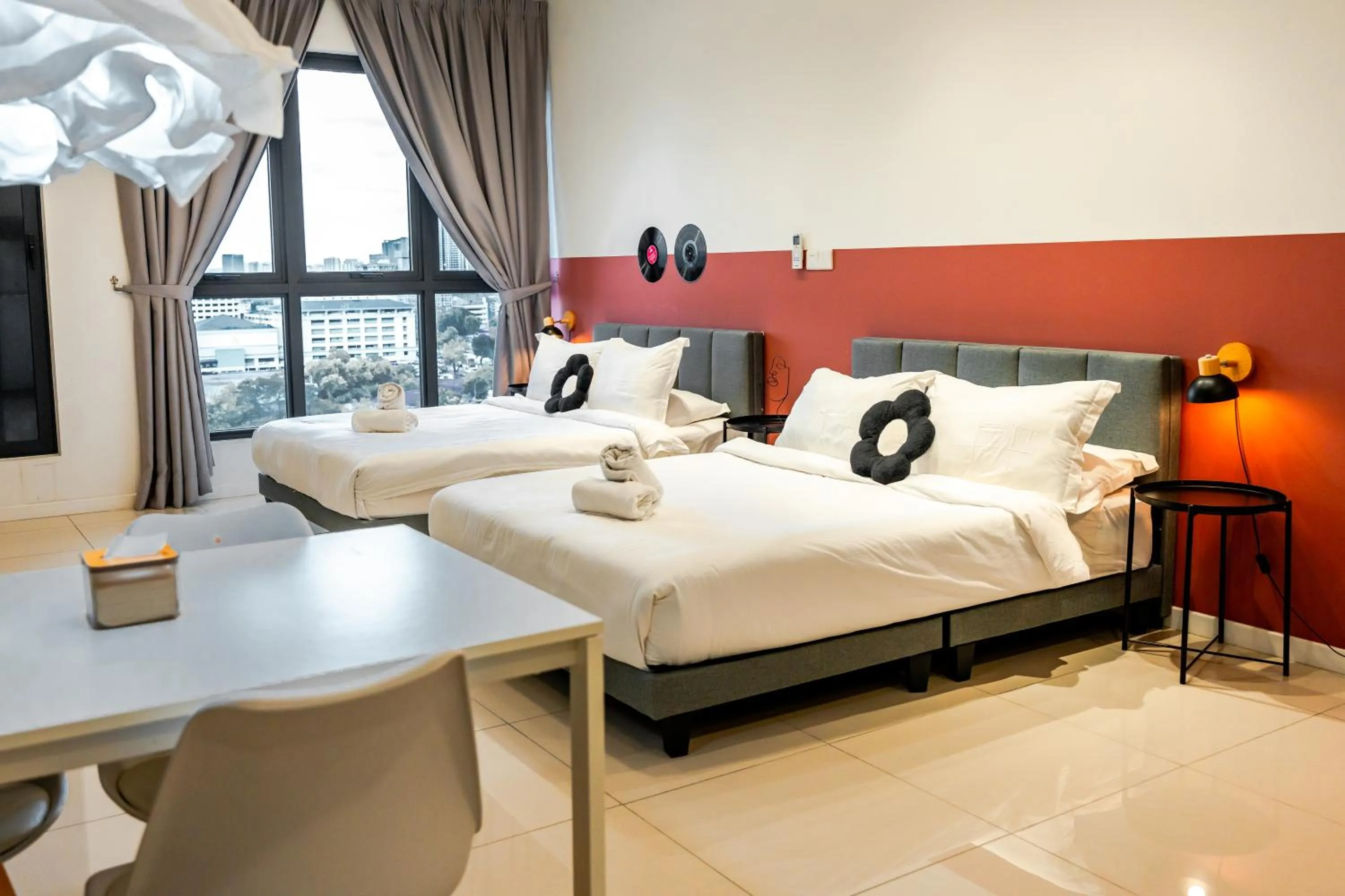 Bed in HighPark Suites in Petaling Jaya, Kelana Jaya by Plush