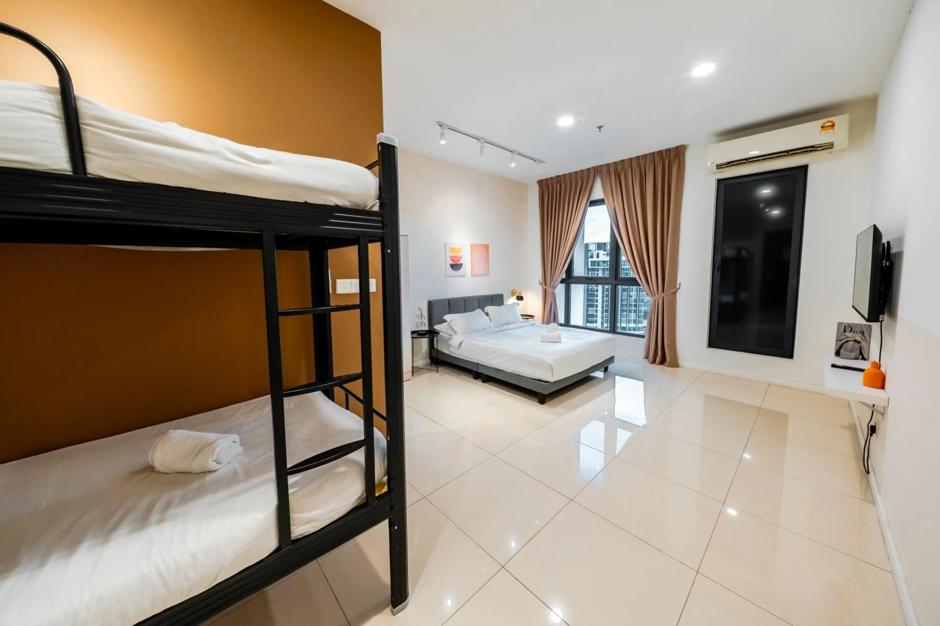 Bed in HighPark Suites in Petaling Jaya, Kelana Jaya by Plush