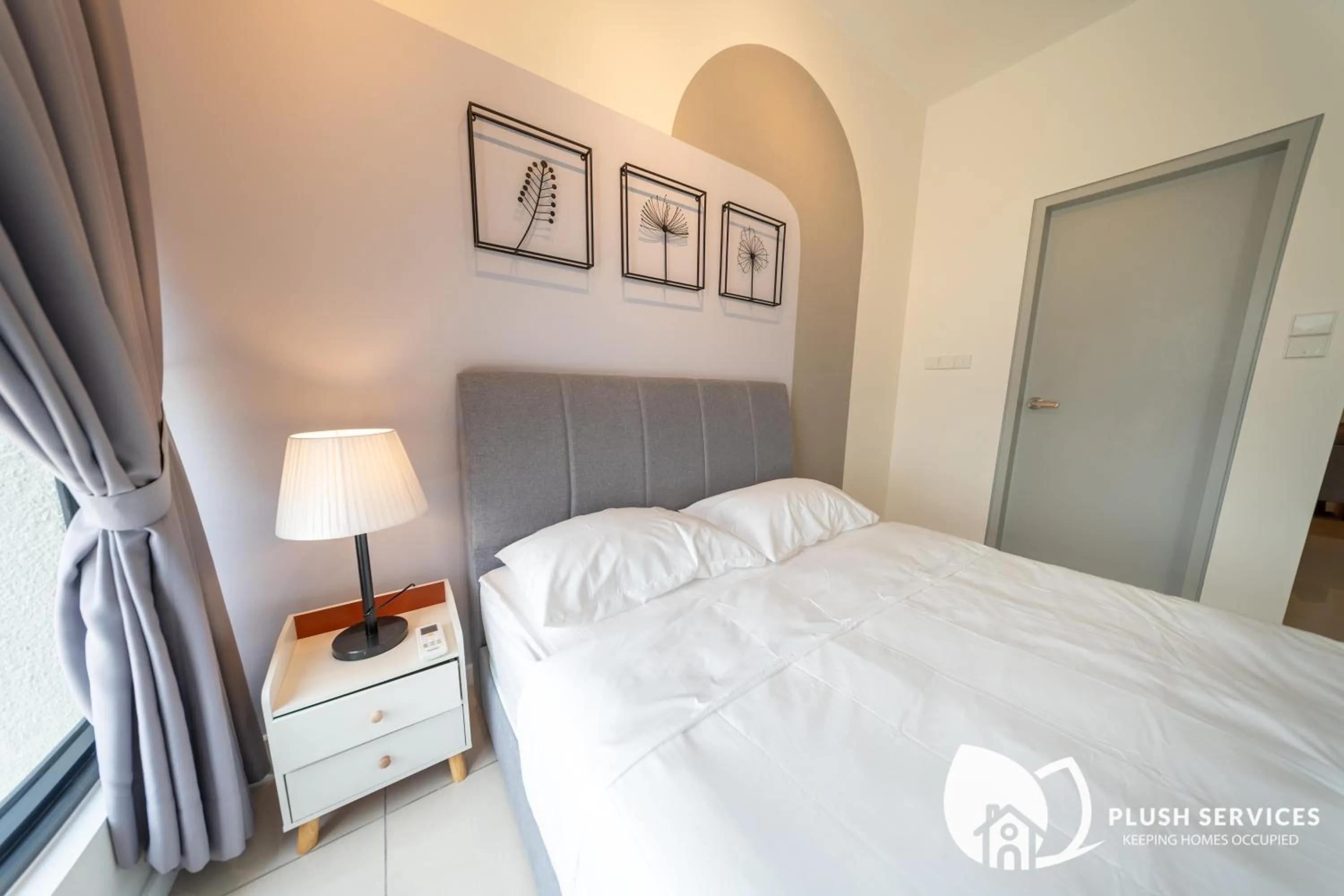 Bedroom, Bed in HighPark Suites in Petaling Jaya, Kelana Jaya by Plush