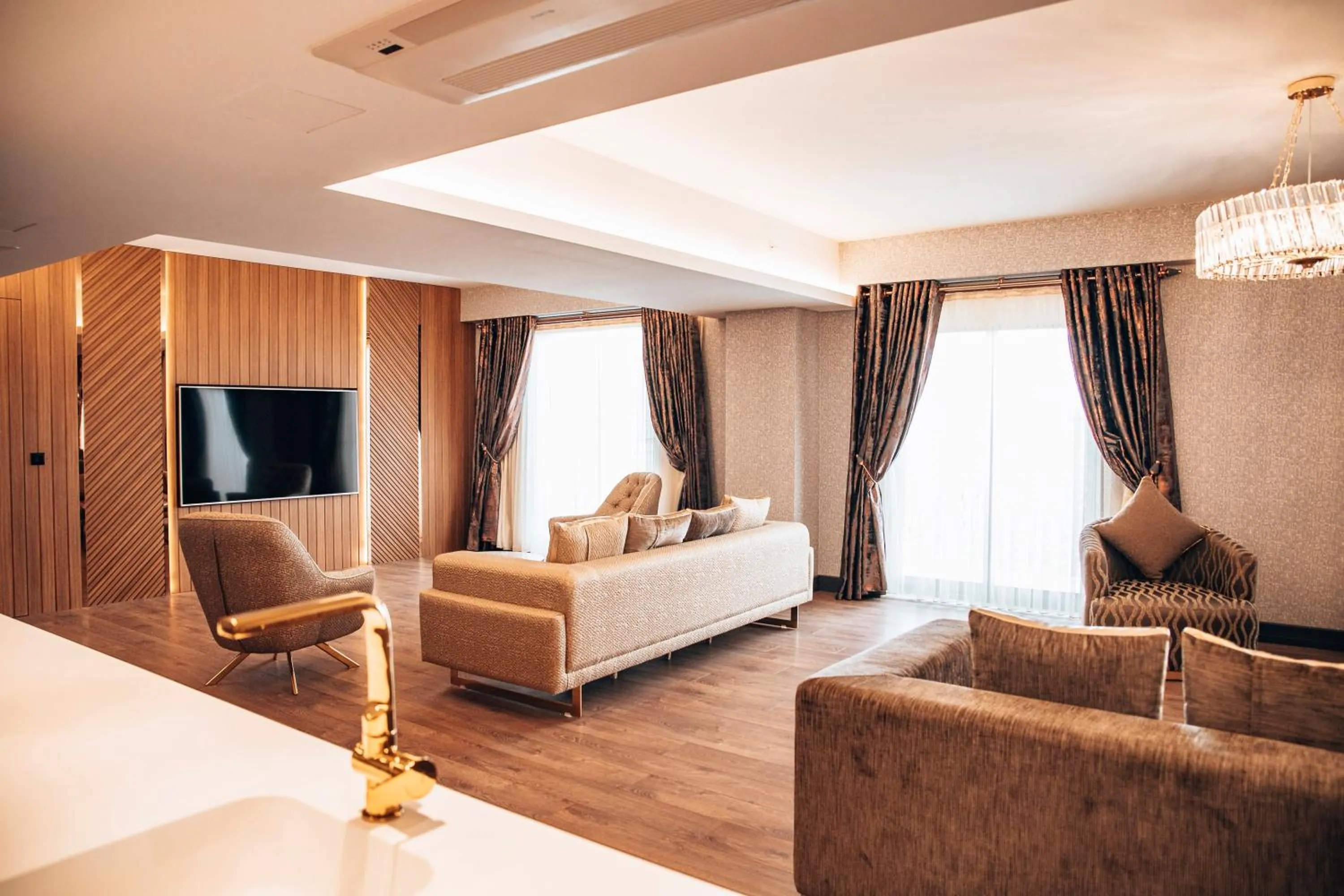 Bed in ADEMPİRA TERMAL&SPAHOTEL