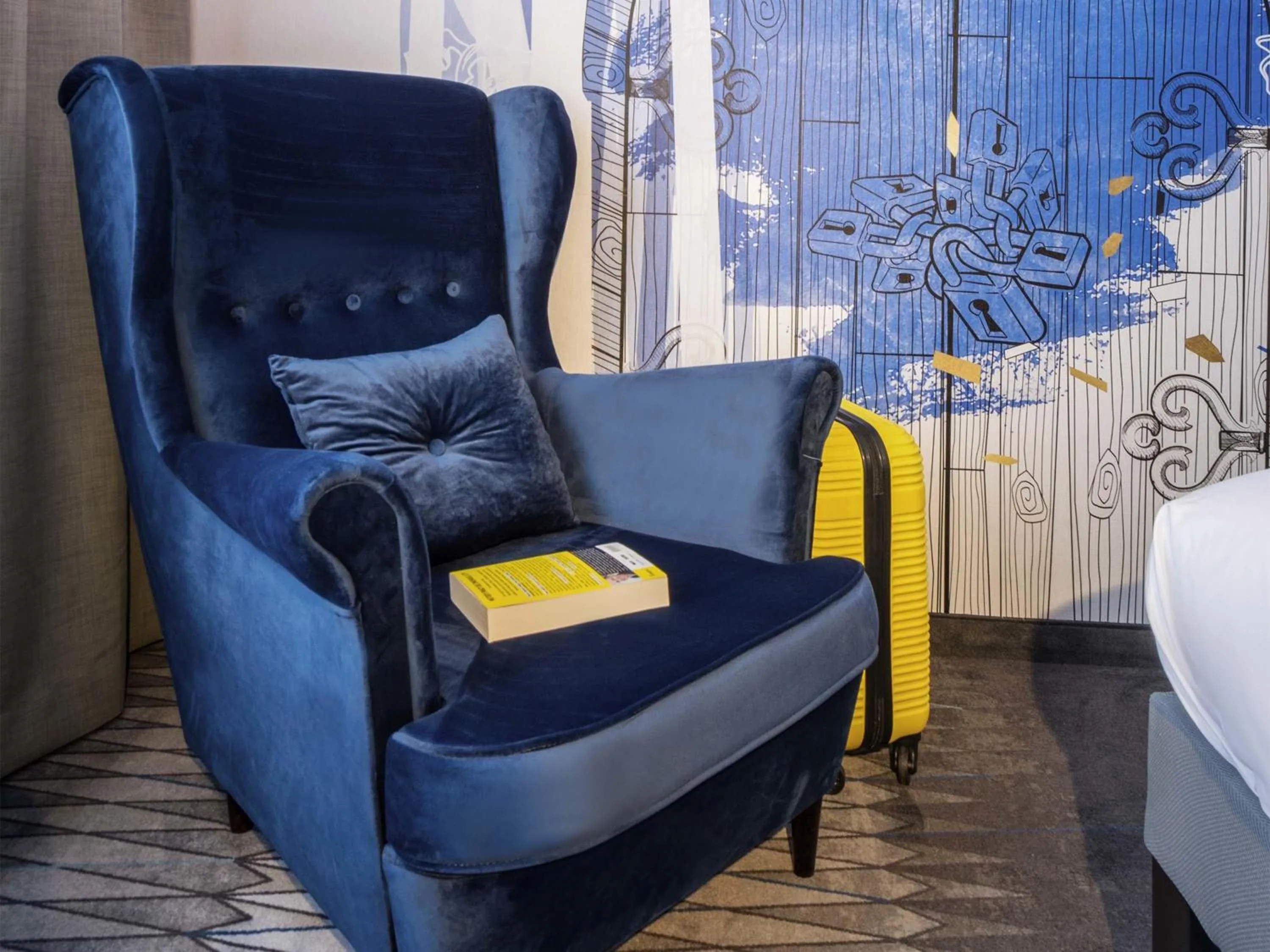 Bedroom, Bed in ibis Styles Kraków East