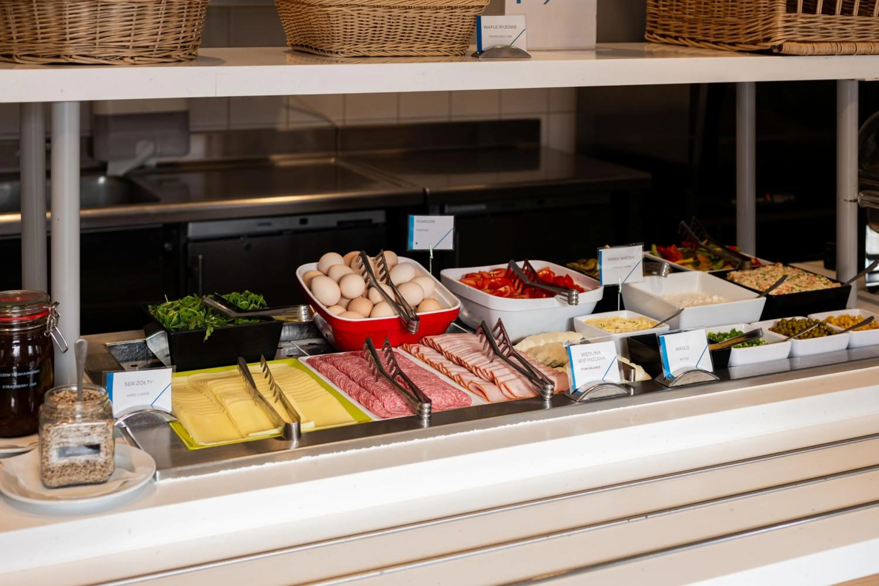 Food close-up in ibis budget Krakow Stare Miasto