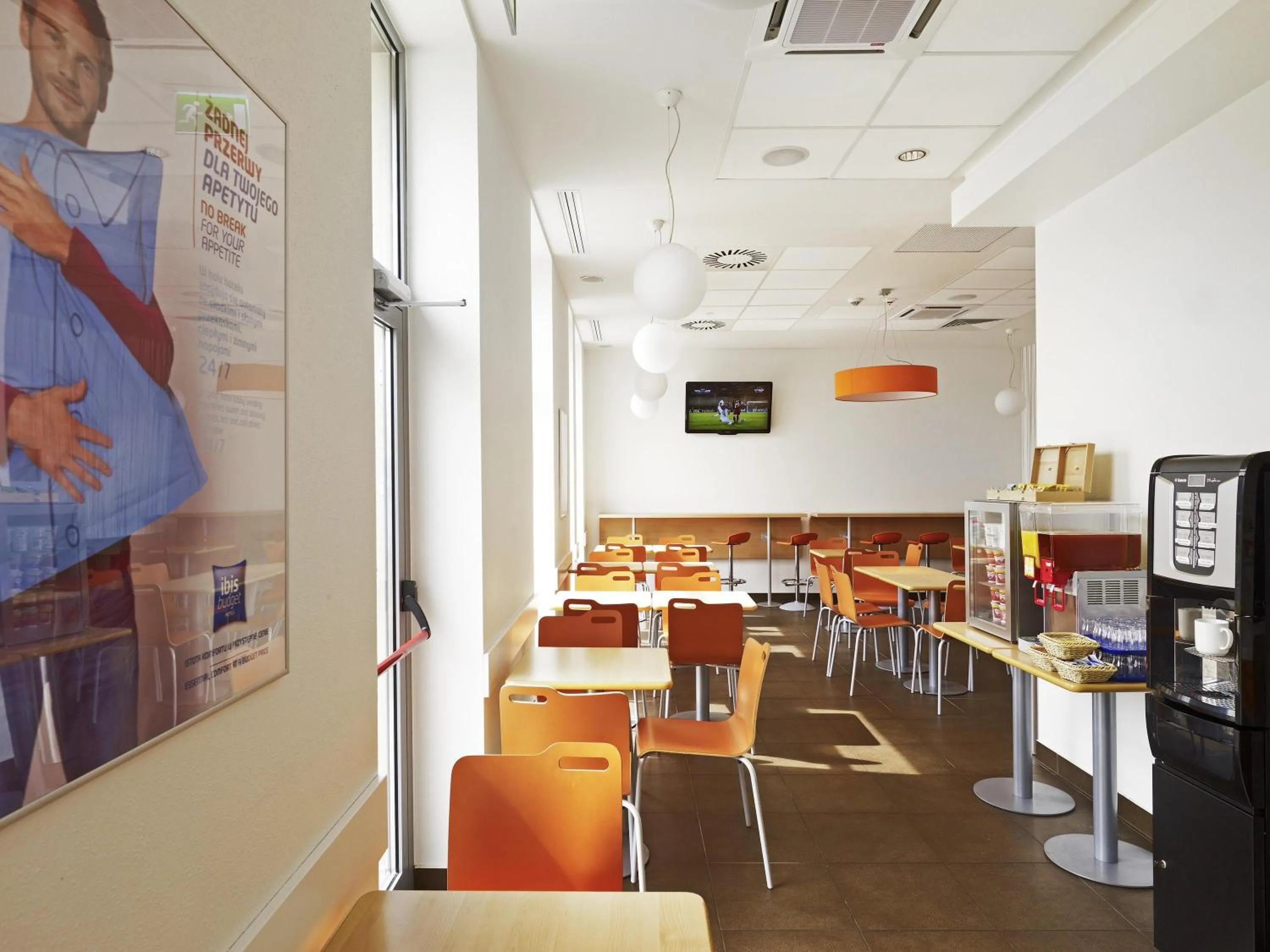 Breakfast in ibis budget Krakow Stare Miasto