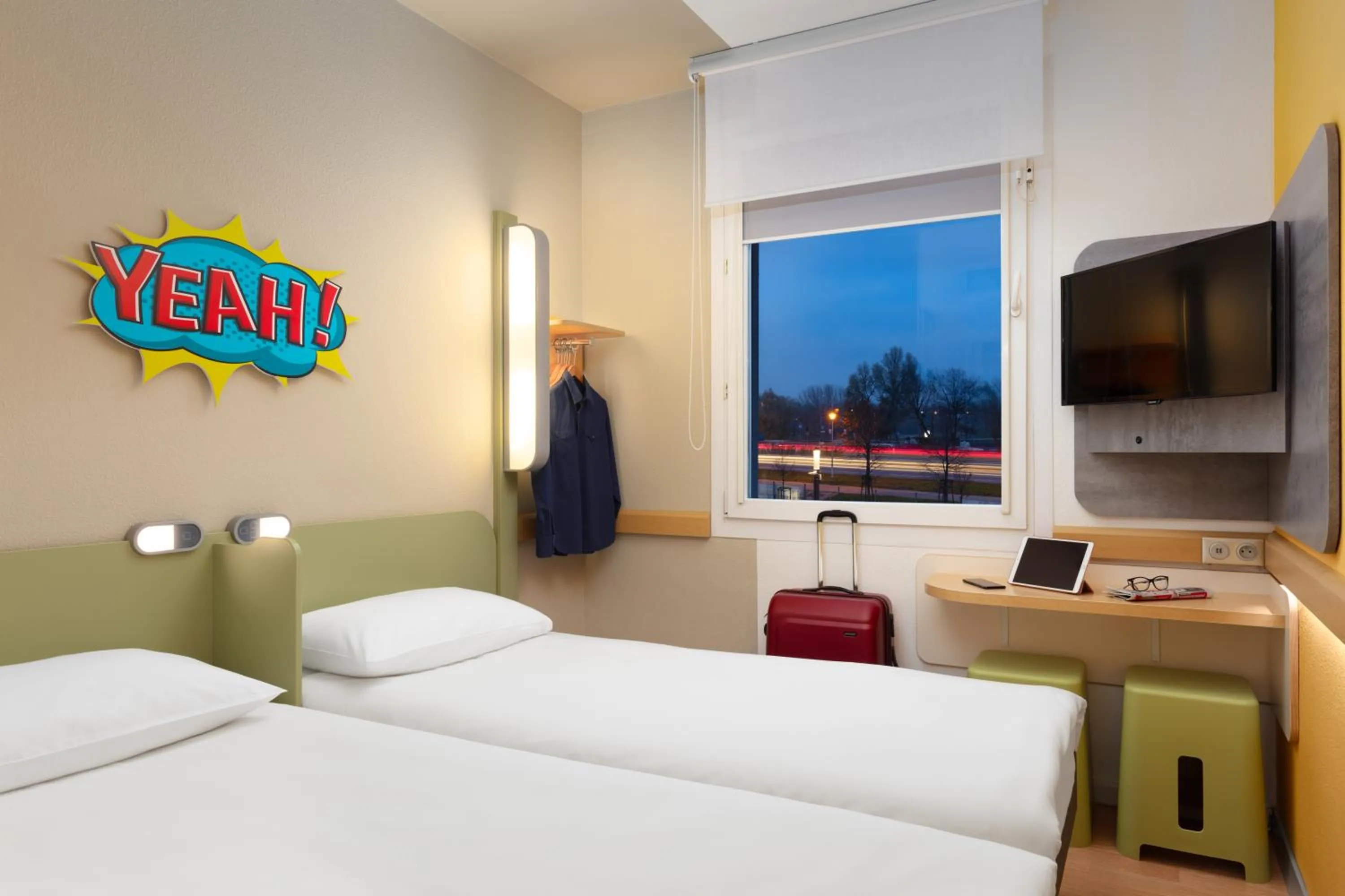 TV and multimedia, Bed in ibis budget Warszawa Centrum