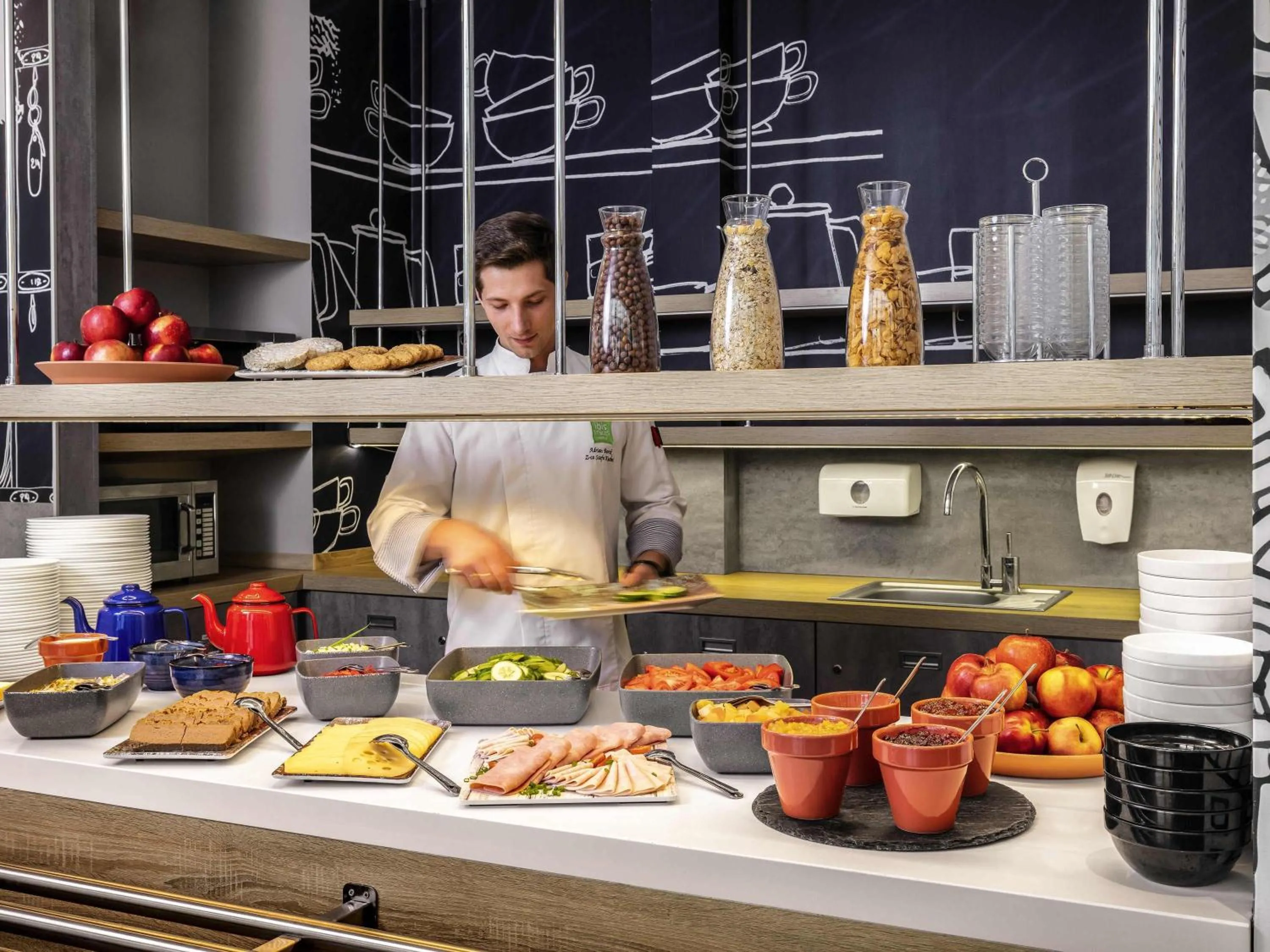 Breakfast in ibis budget Warszawa Centrum