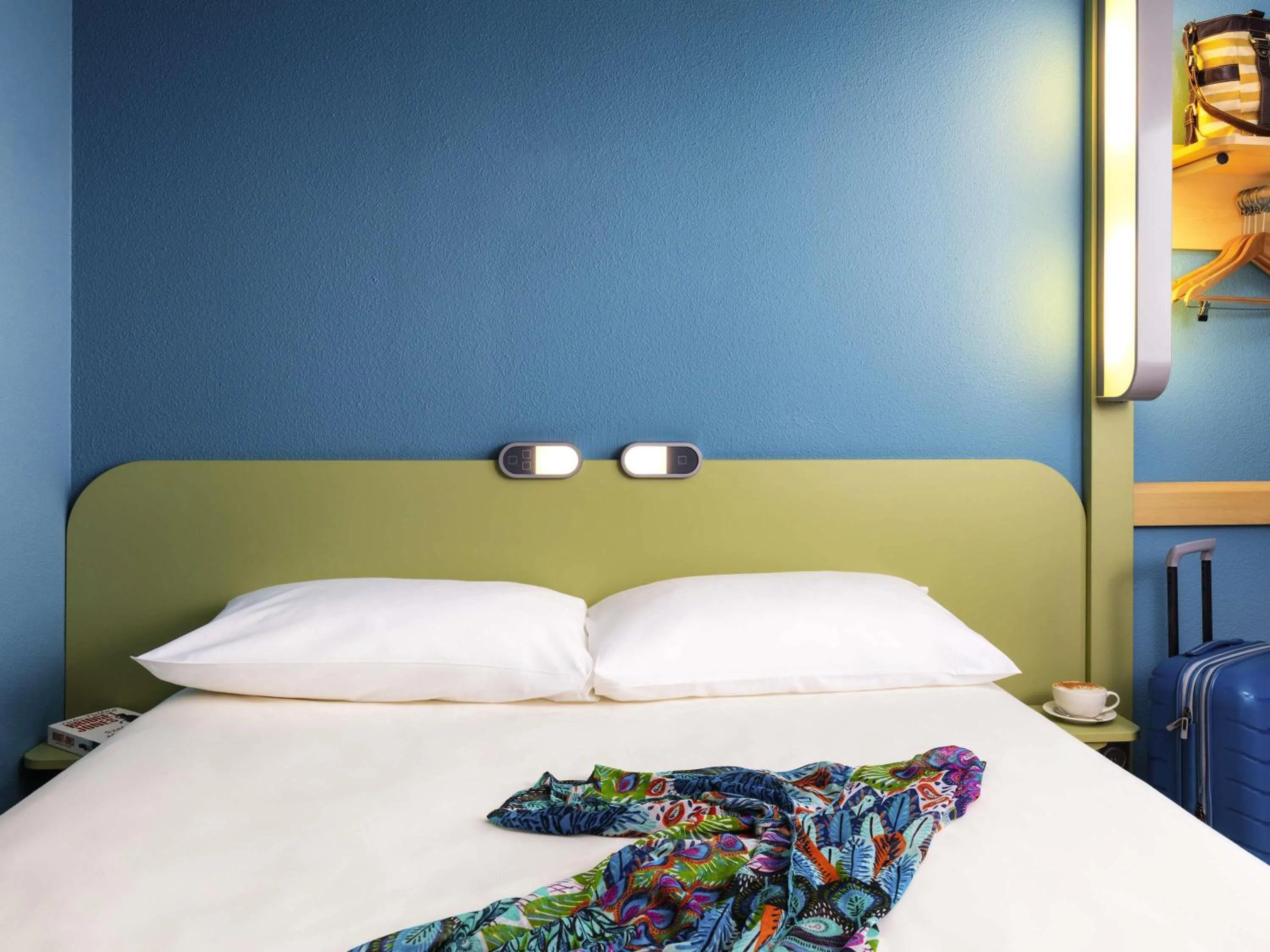 Bedroom, Bed in ibis budget Warszawa Centrum