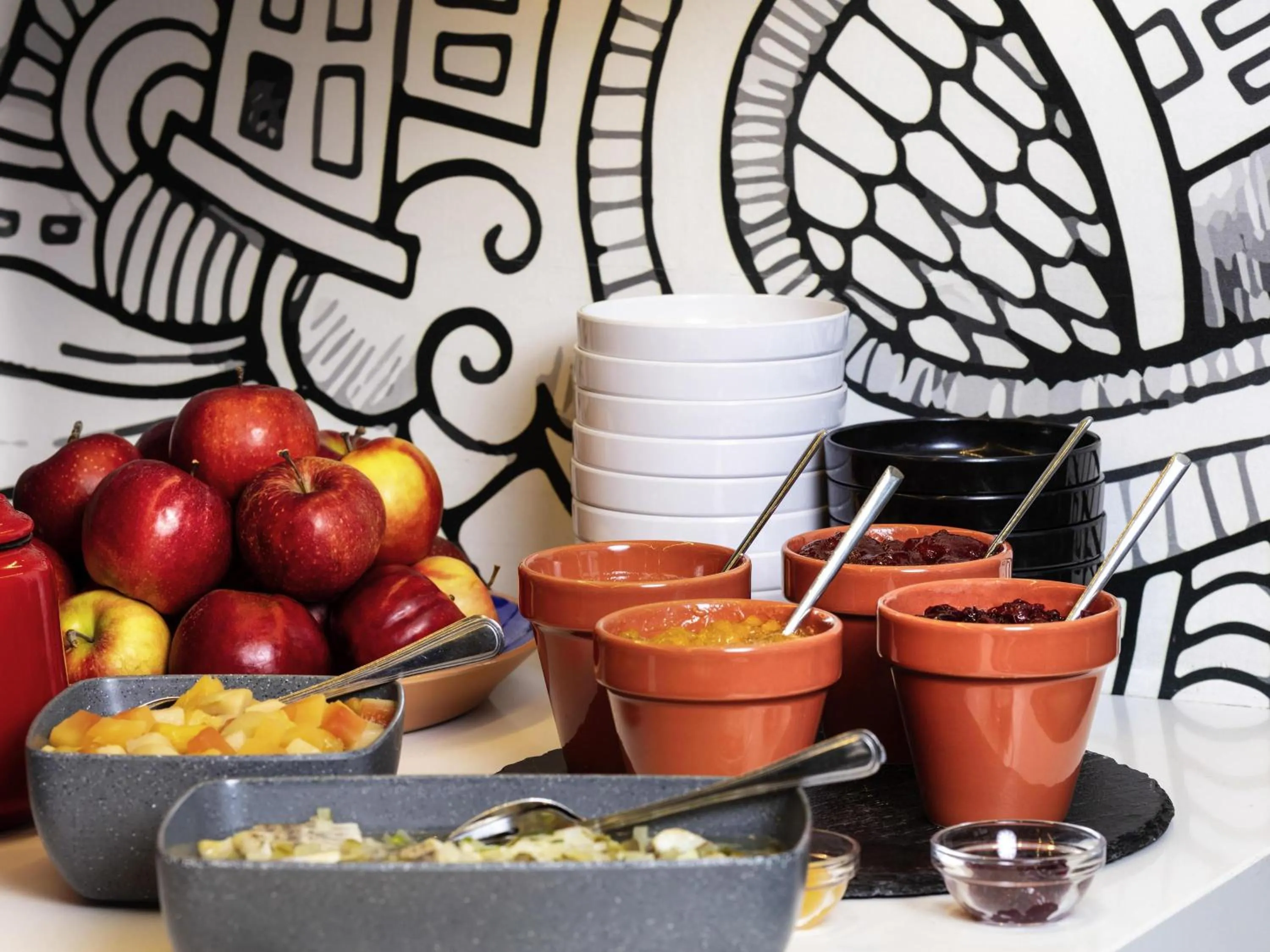 Breakfast in ibis budget Warszawa Centrum