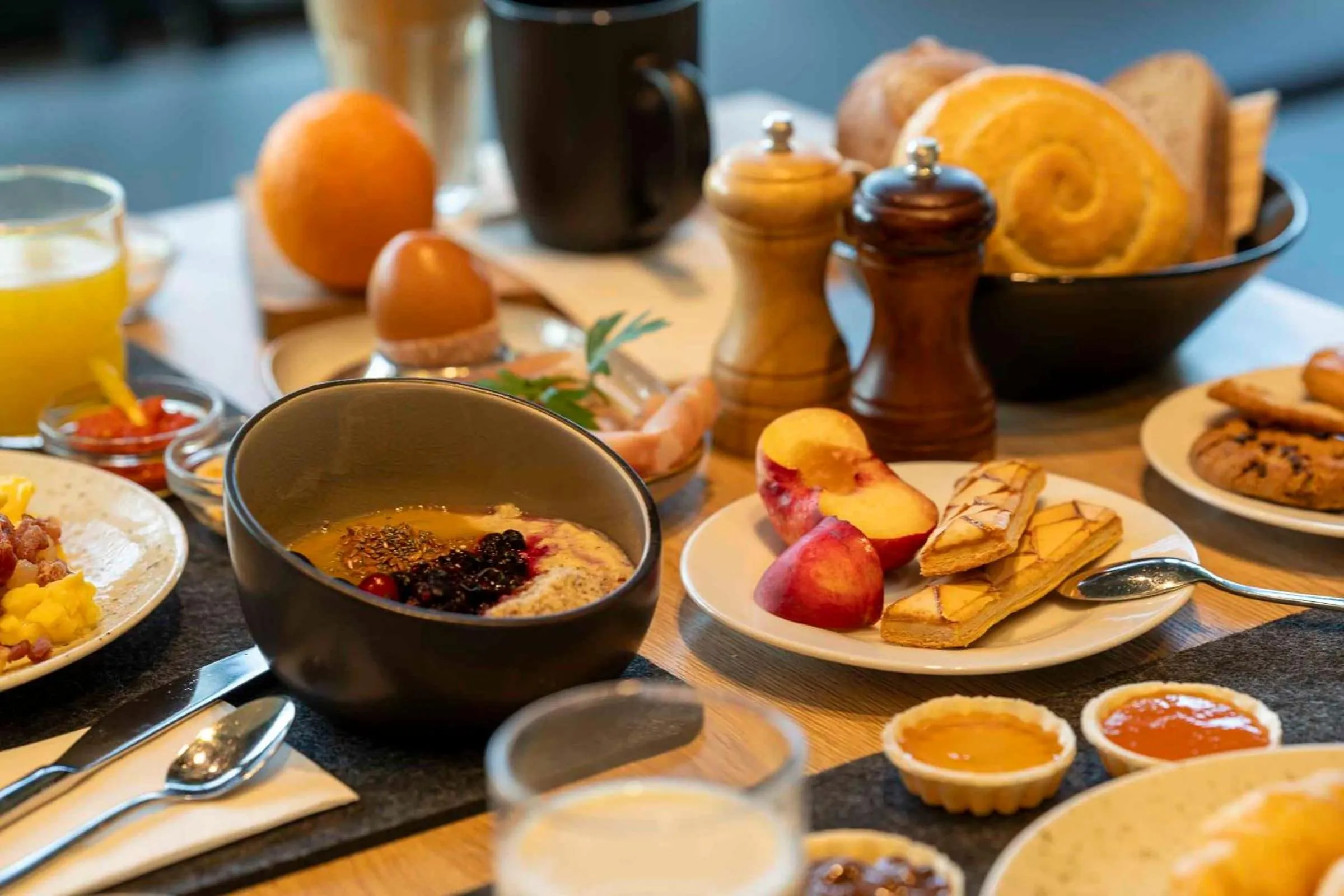 Breakfast in ibis Wels