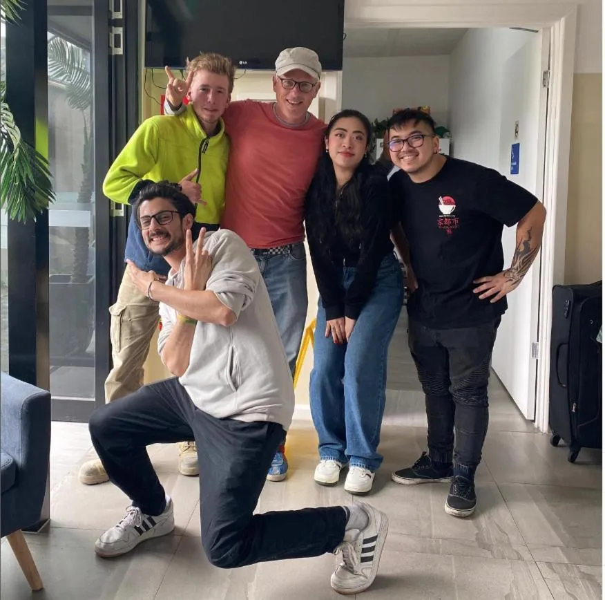 Communal lounge/ TV room in St Kilda Accommodation