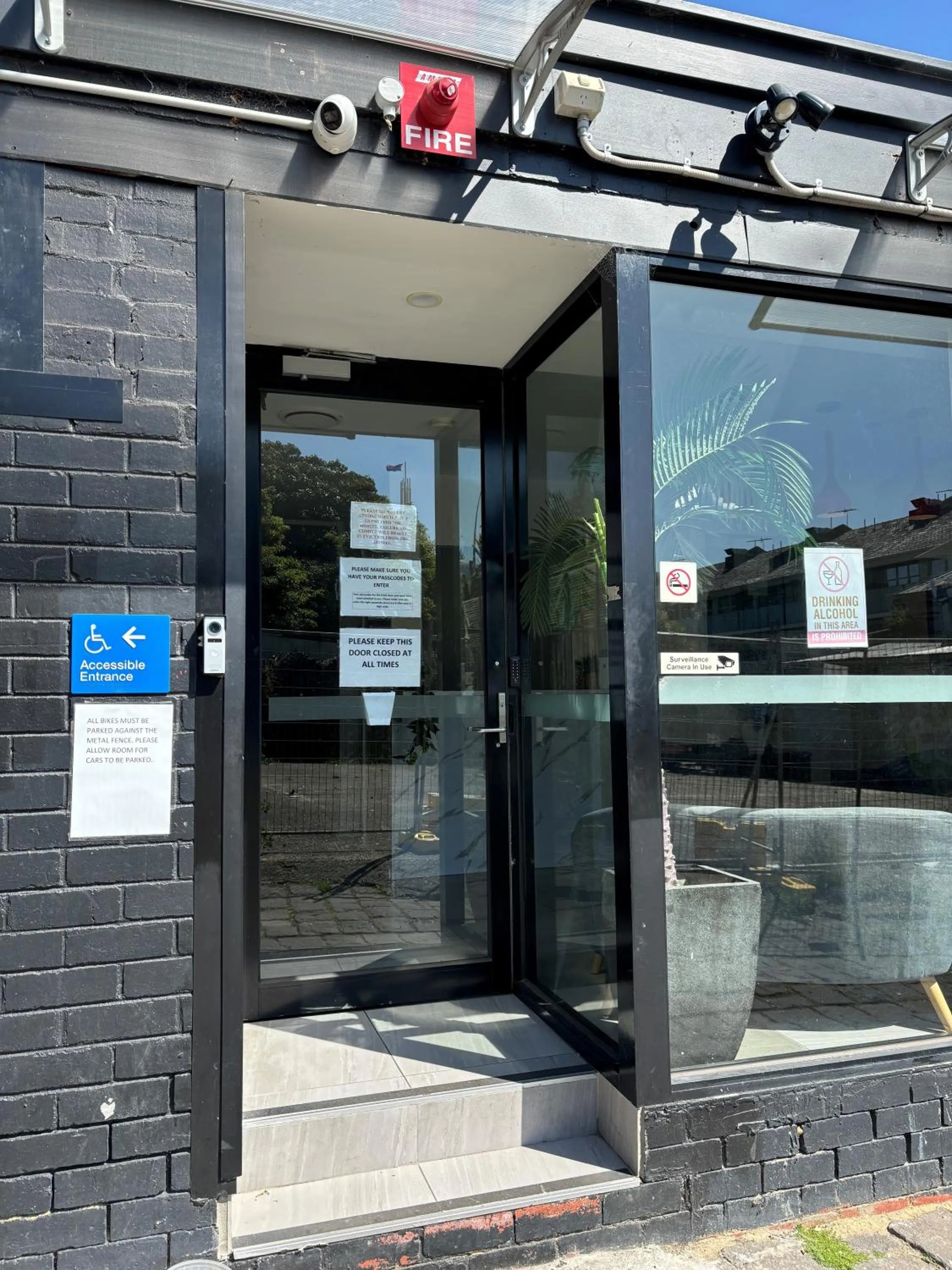 Facade/entrance in St Kilda Accommodation