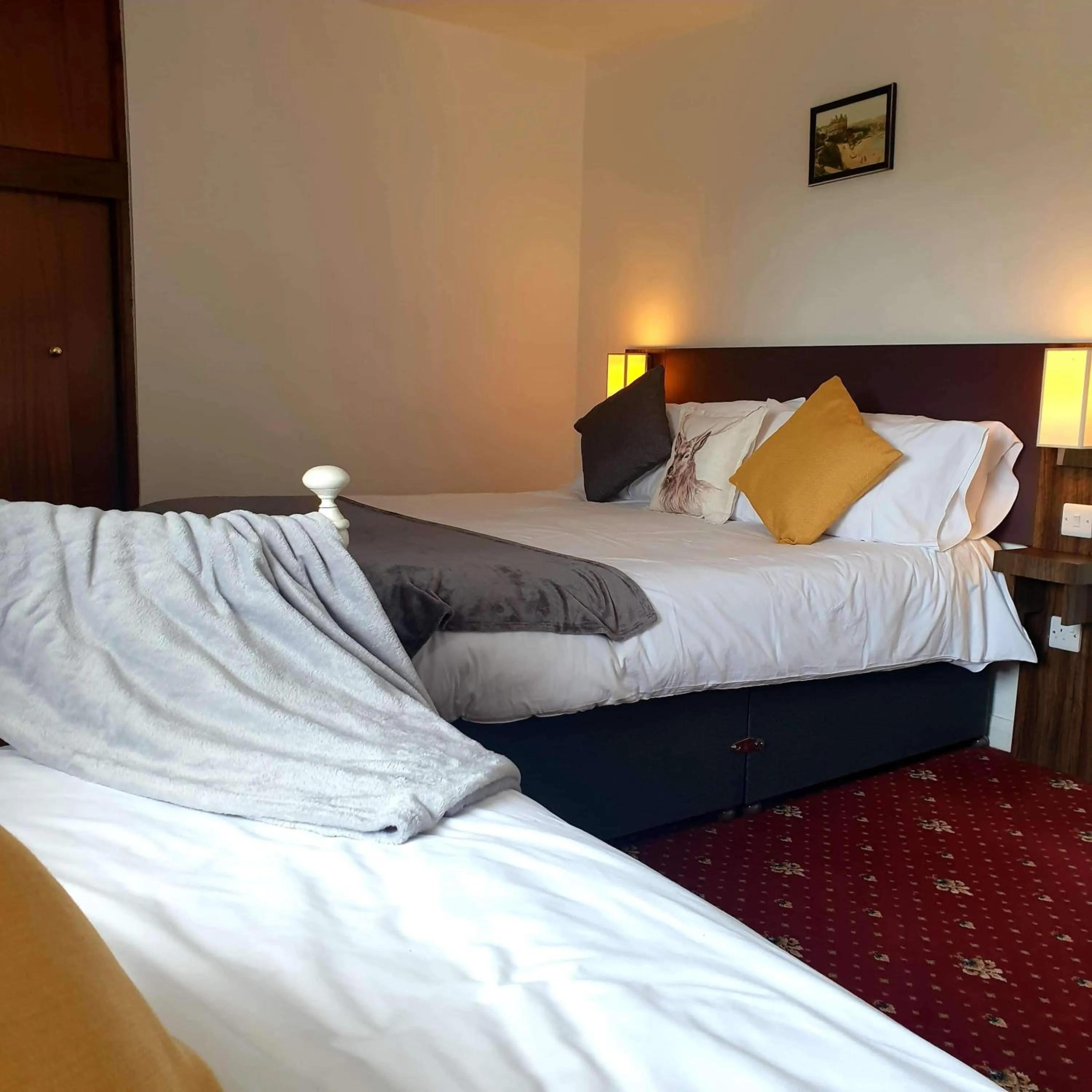 Bedroom, Bed in Poacher's Barn