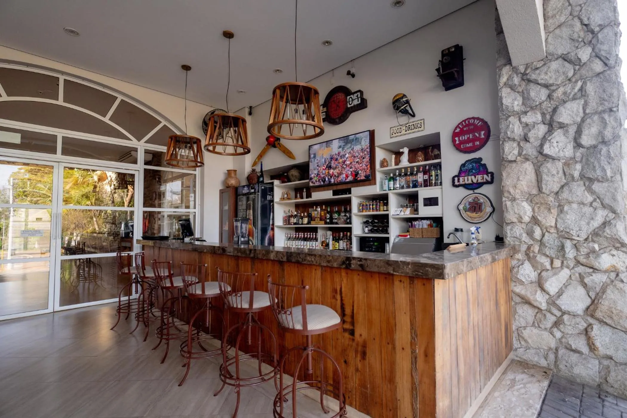 Lounge or bar in Beira Rio Palace Hotel